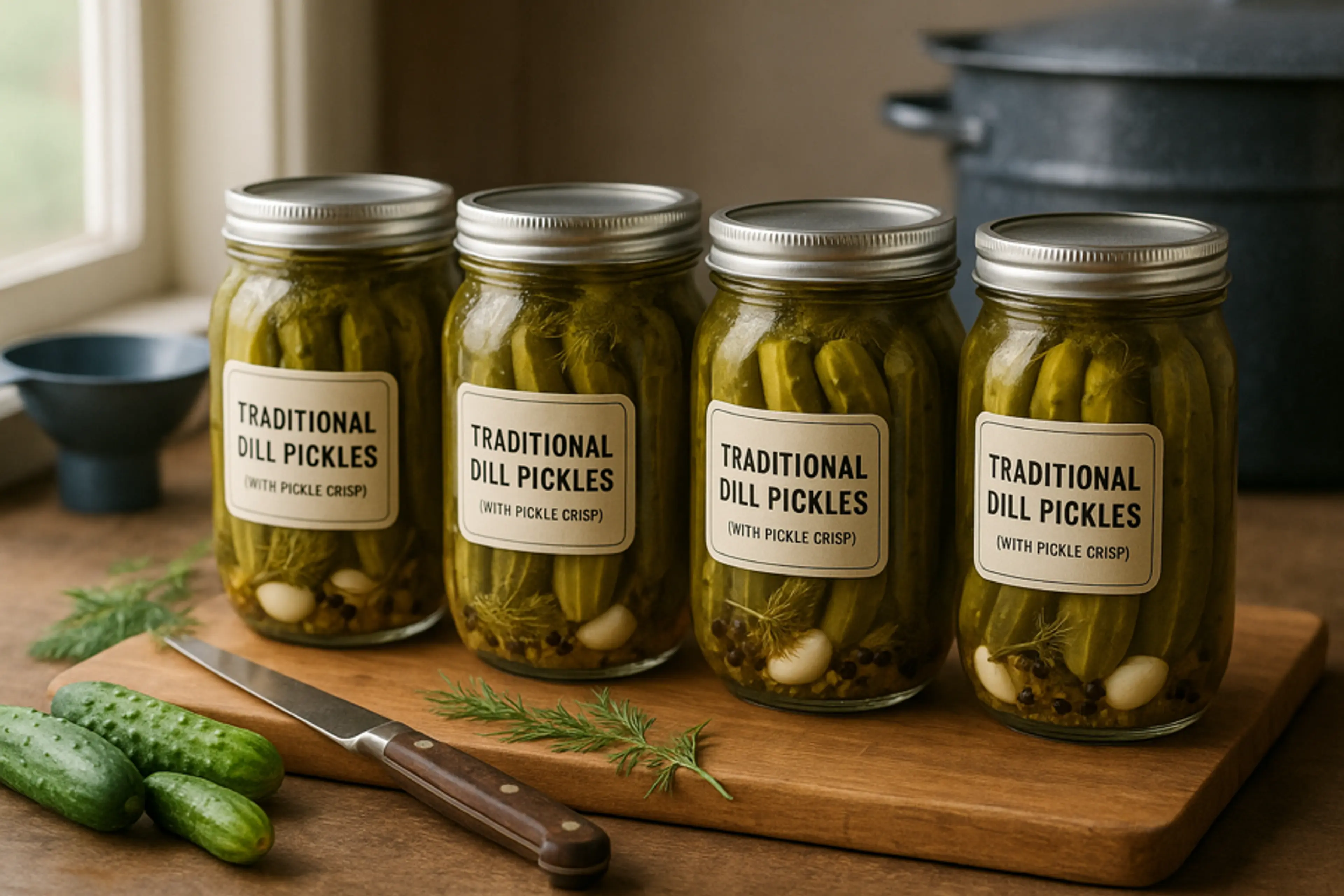 Traditional Dill Pickles