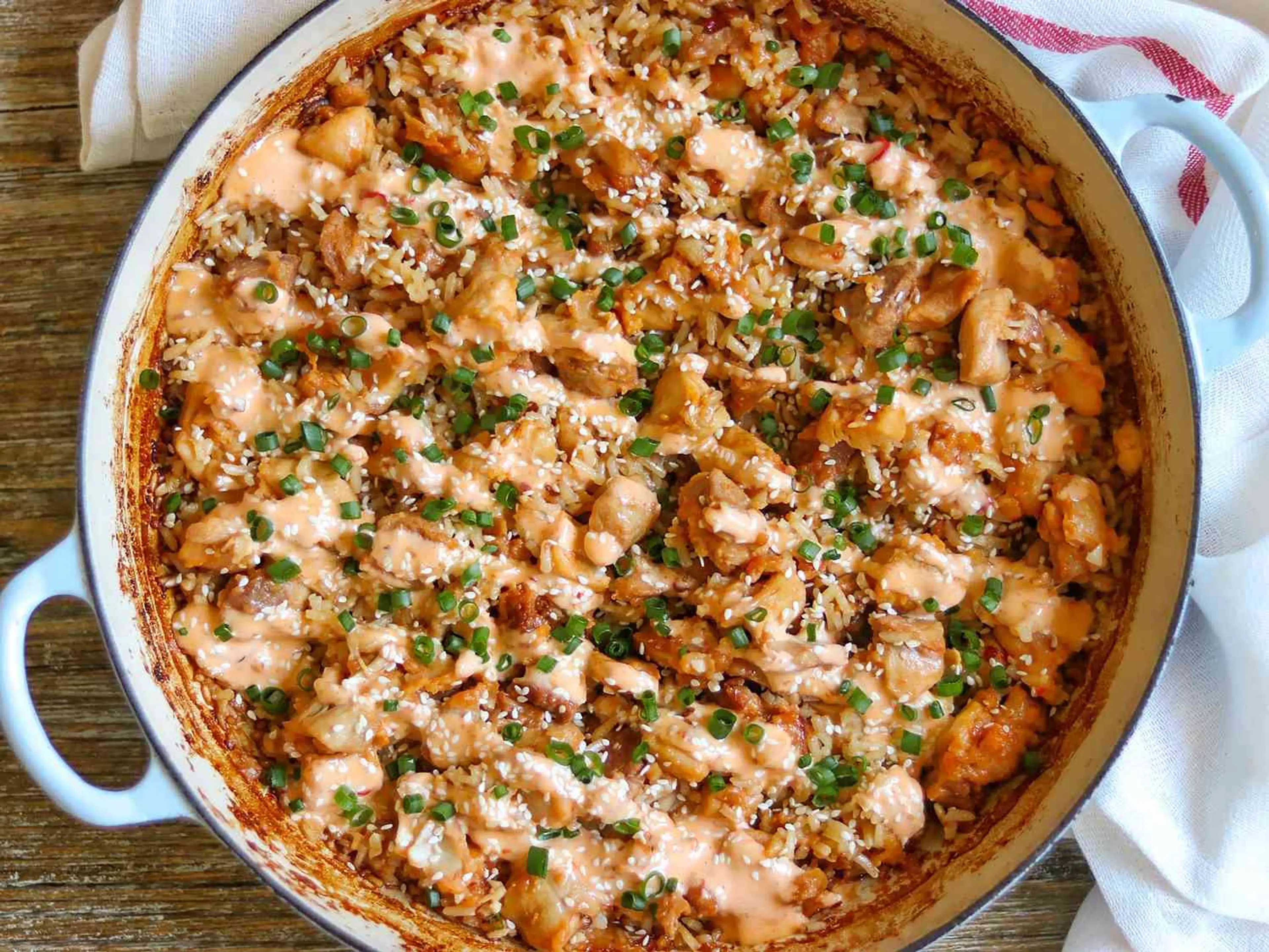 This Bang Bang Chicken Casserole Is Here to Level Up Your We
