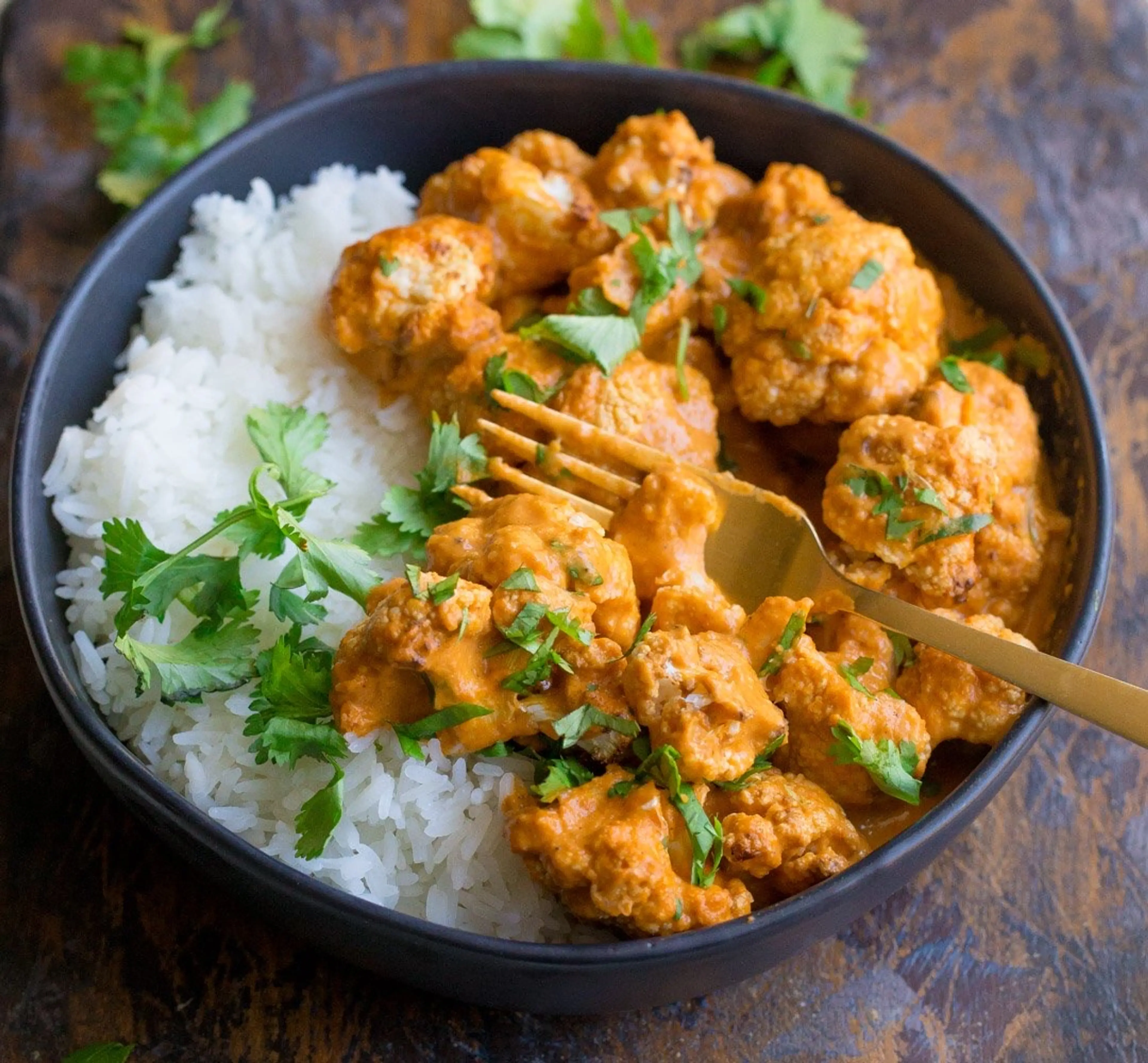 25 Minute Indian-Style Butter Cauliflower (Vegan)