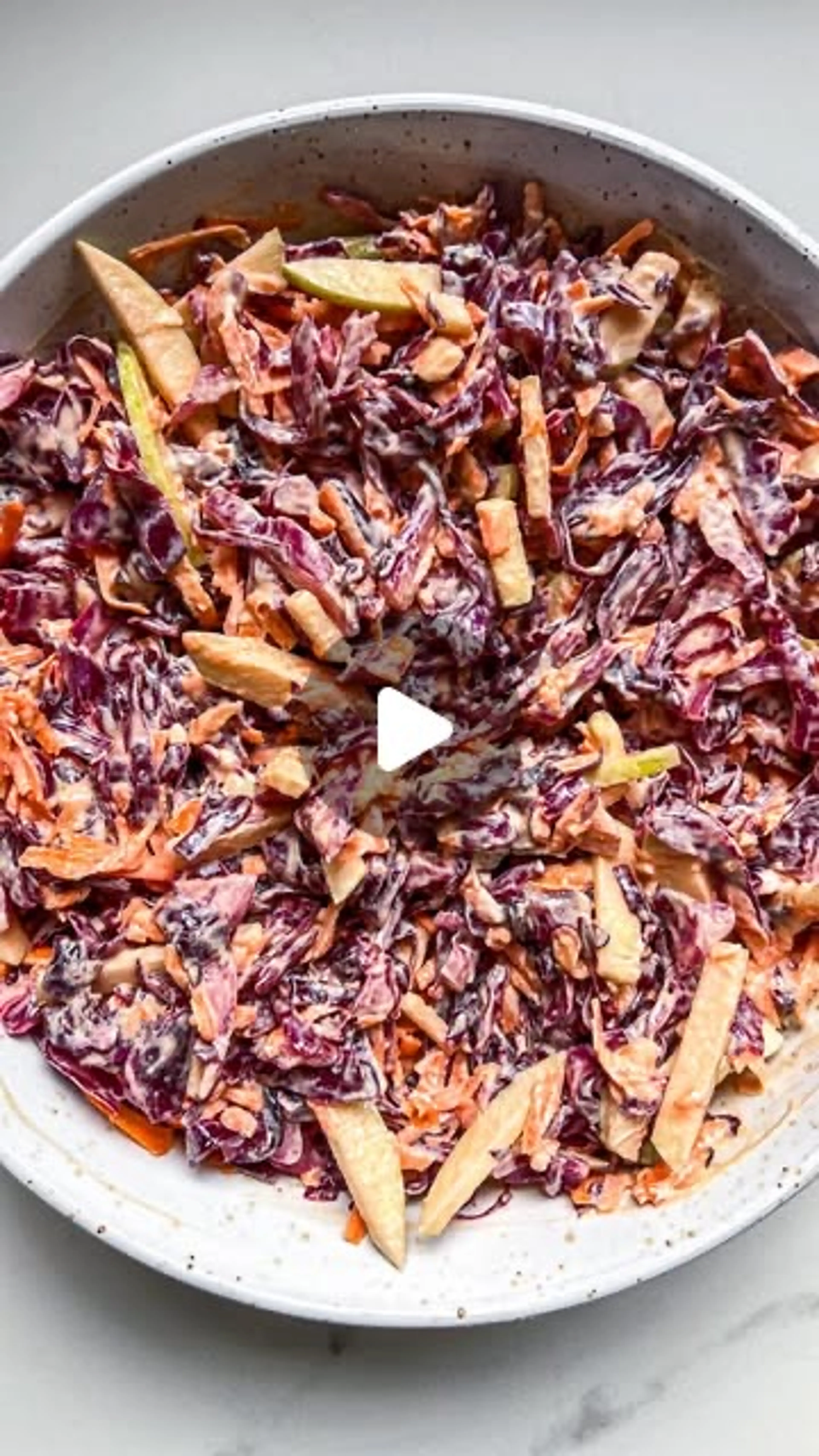 Ensalada De Invierno ¡lombarda, Manzana Y Zanahoria