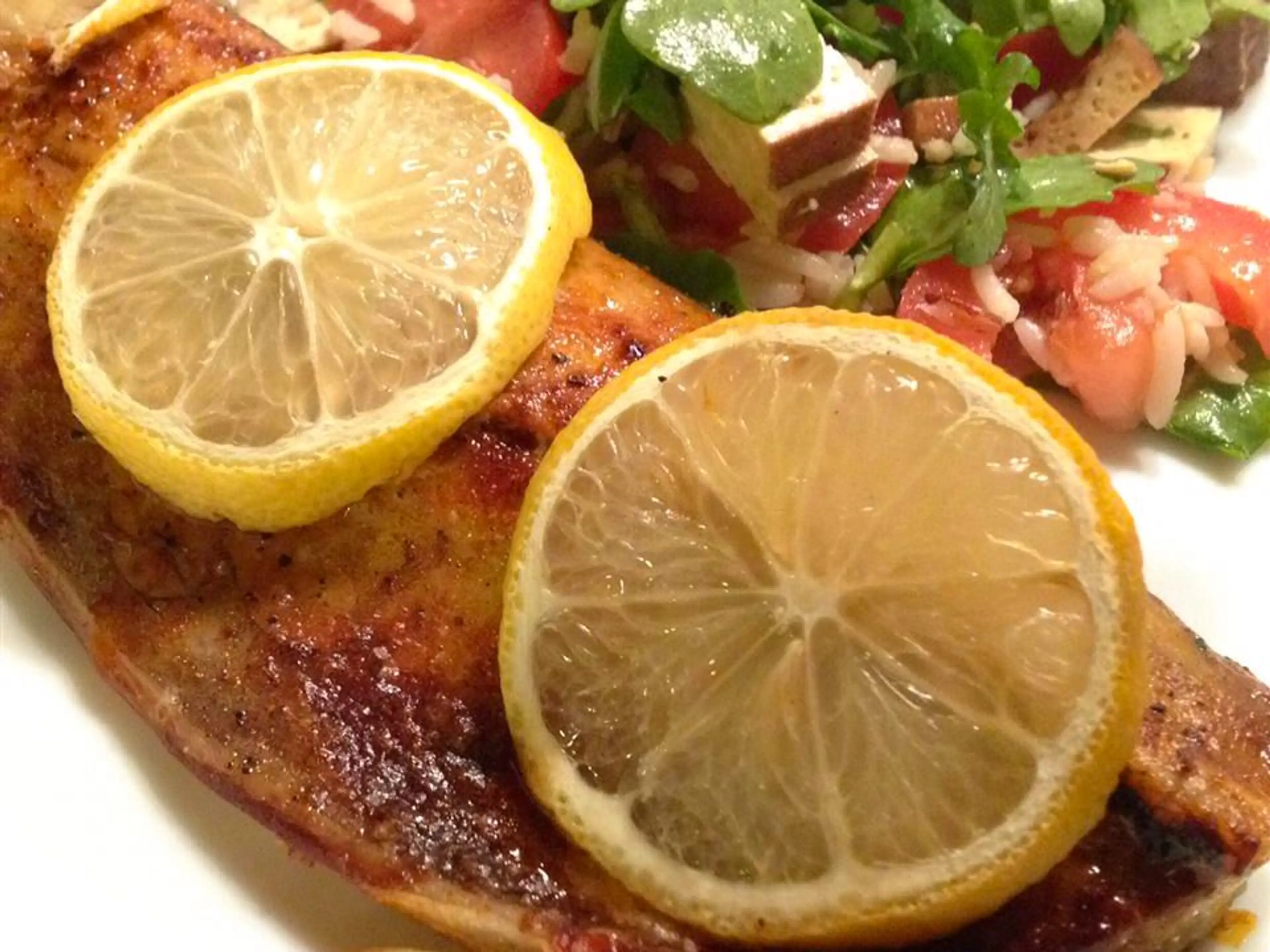 Broiled Spanish Mackerel