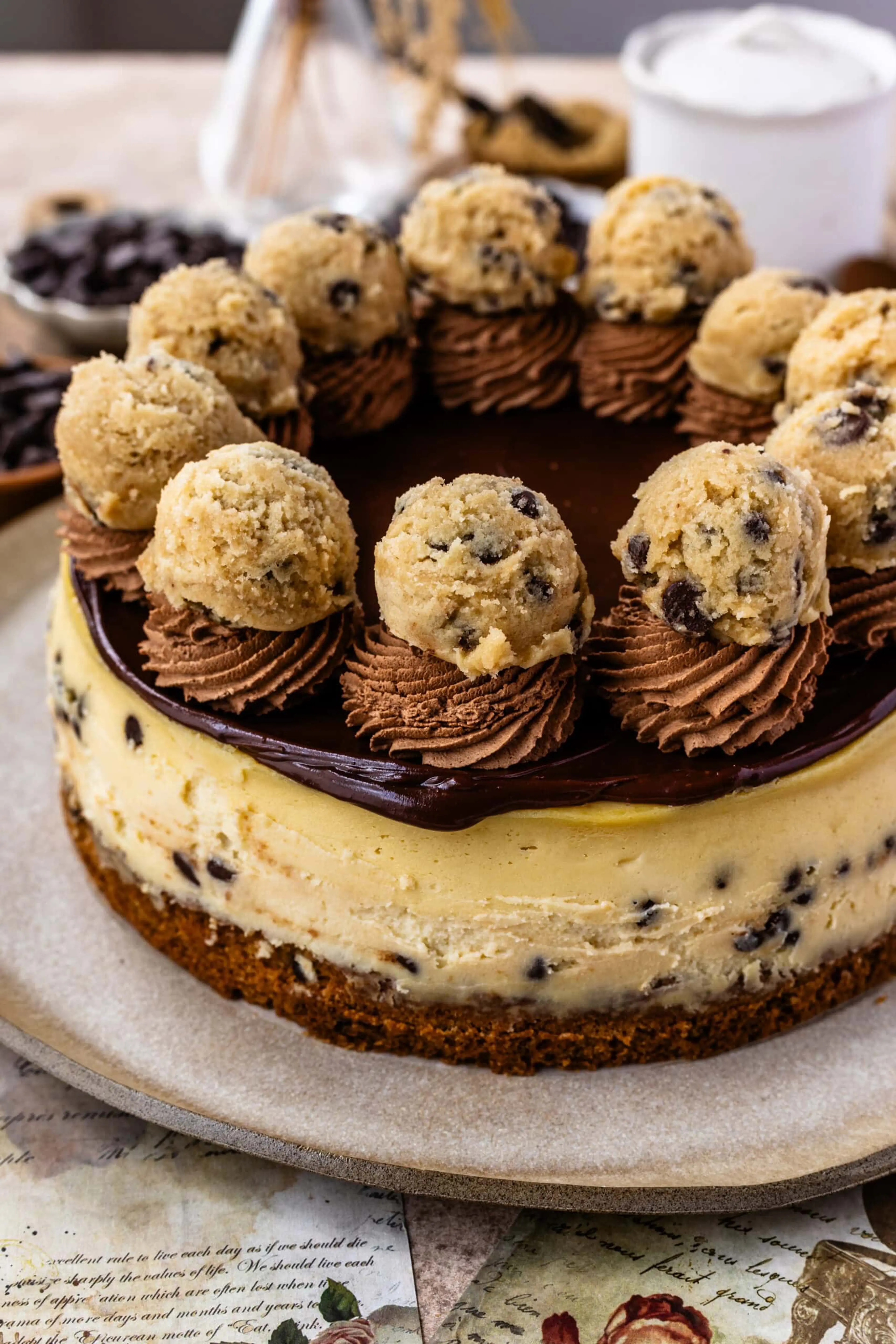 Cookie Dough Cheesecake