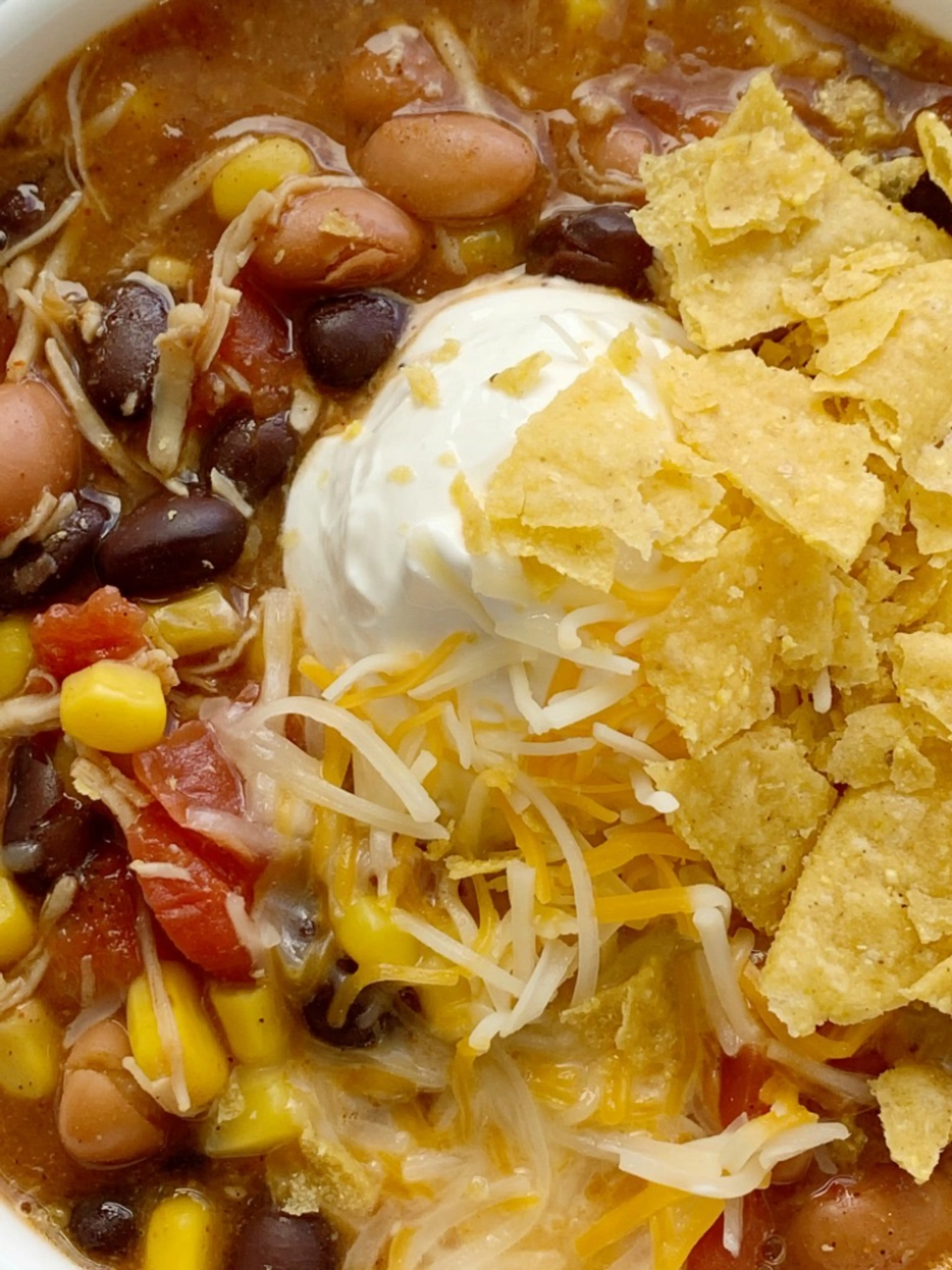 7 Can Chicken Taco Soup
