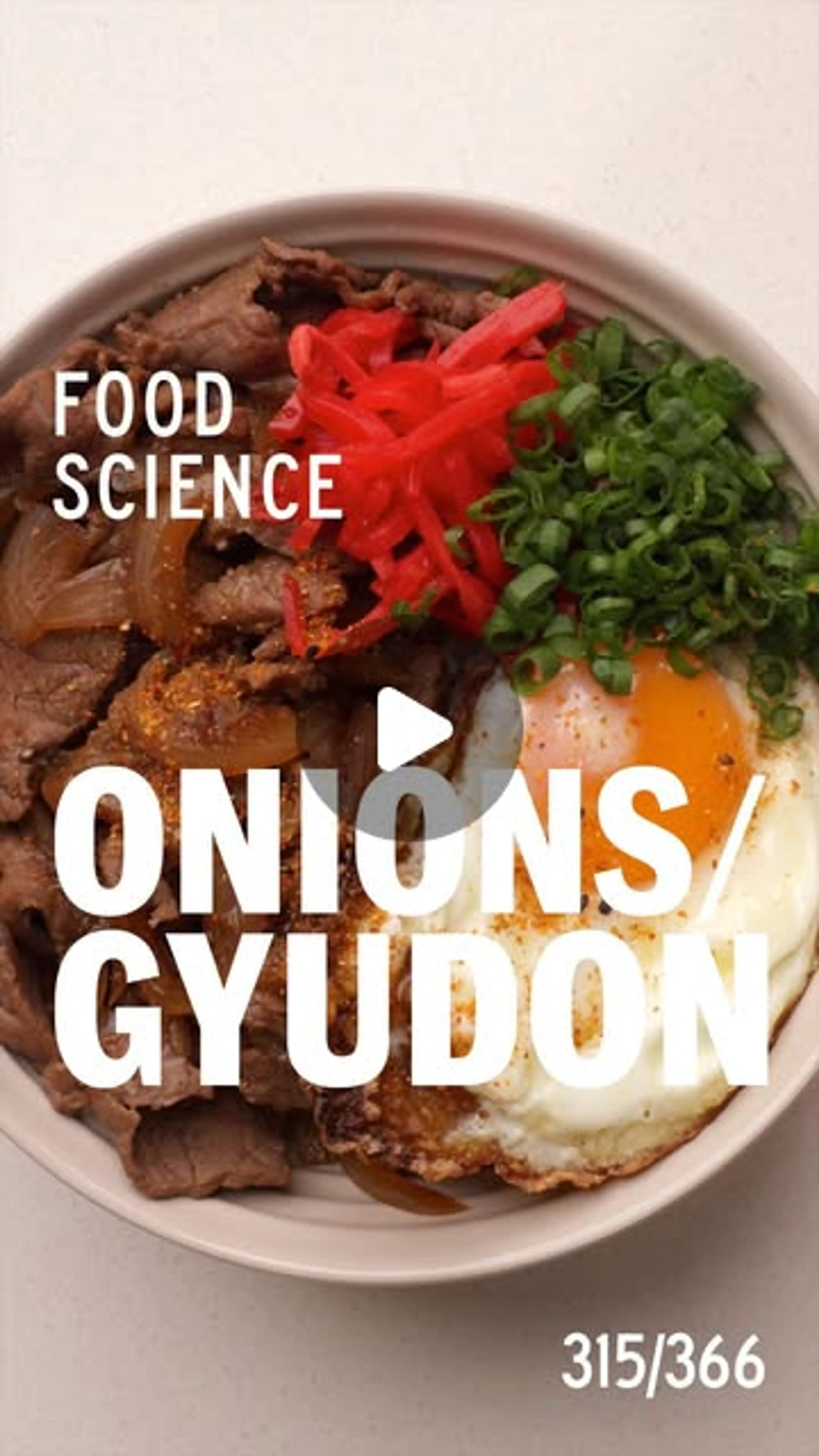Gyudon Japanese Beef Bowl