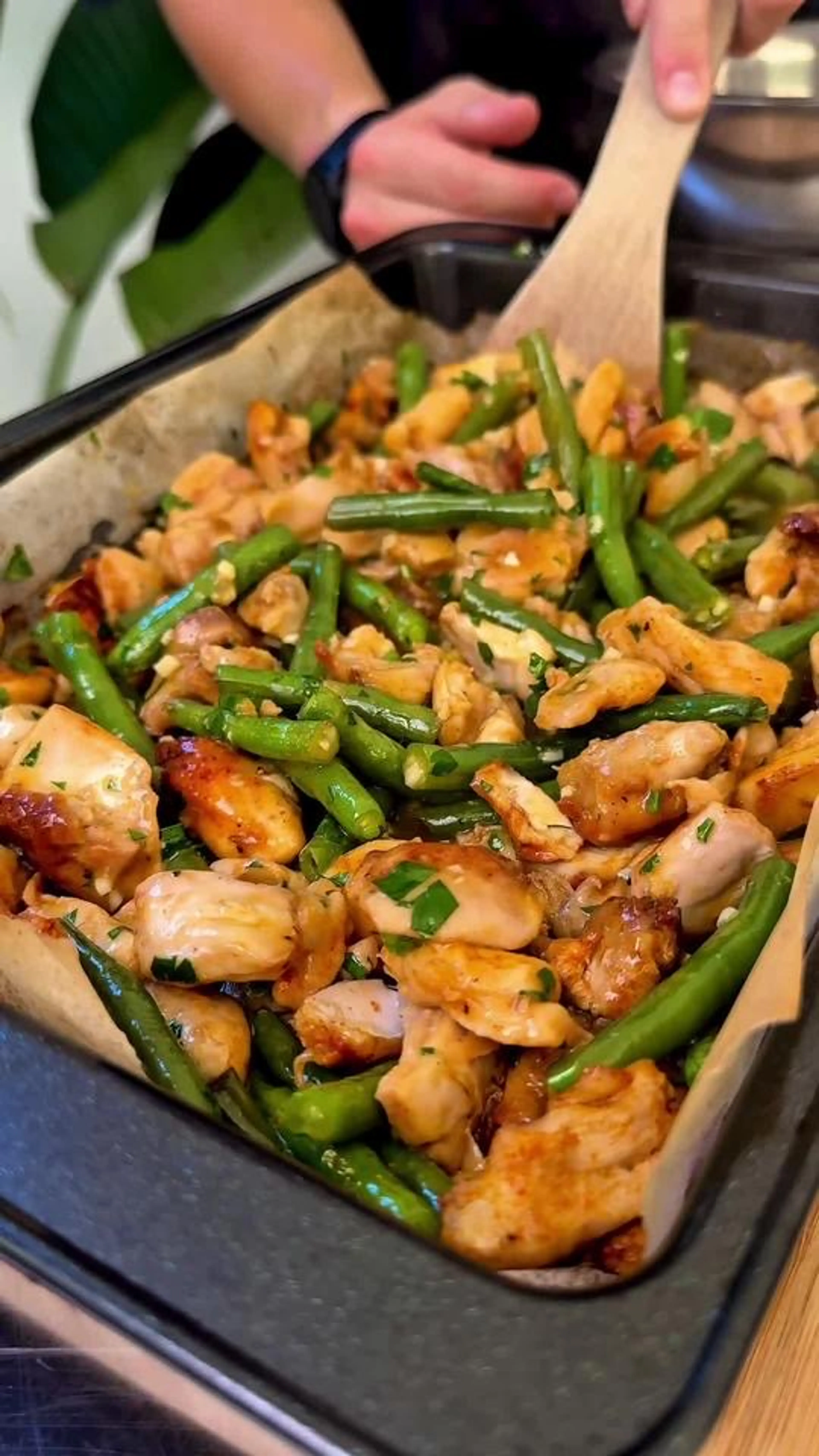Hot Honey Lemon Chicken W/ Roasted Sweet Potatoes