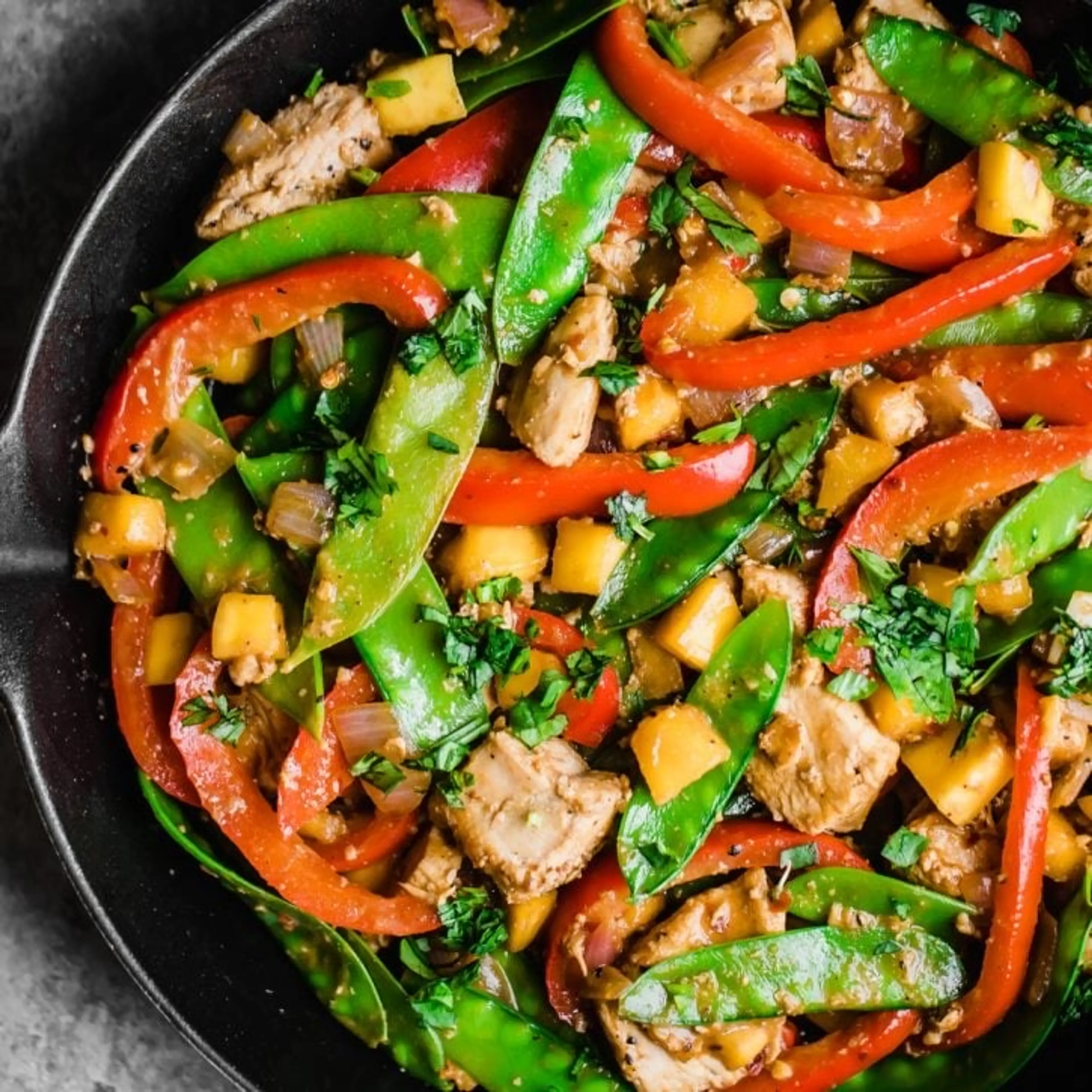Mango Chicken Stir Fry