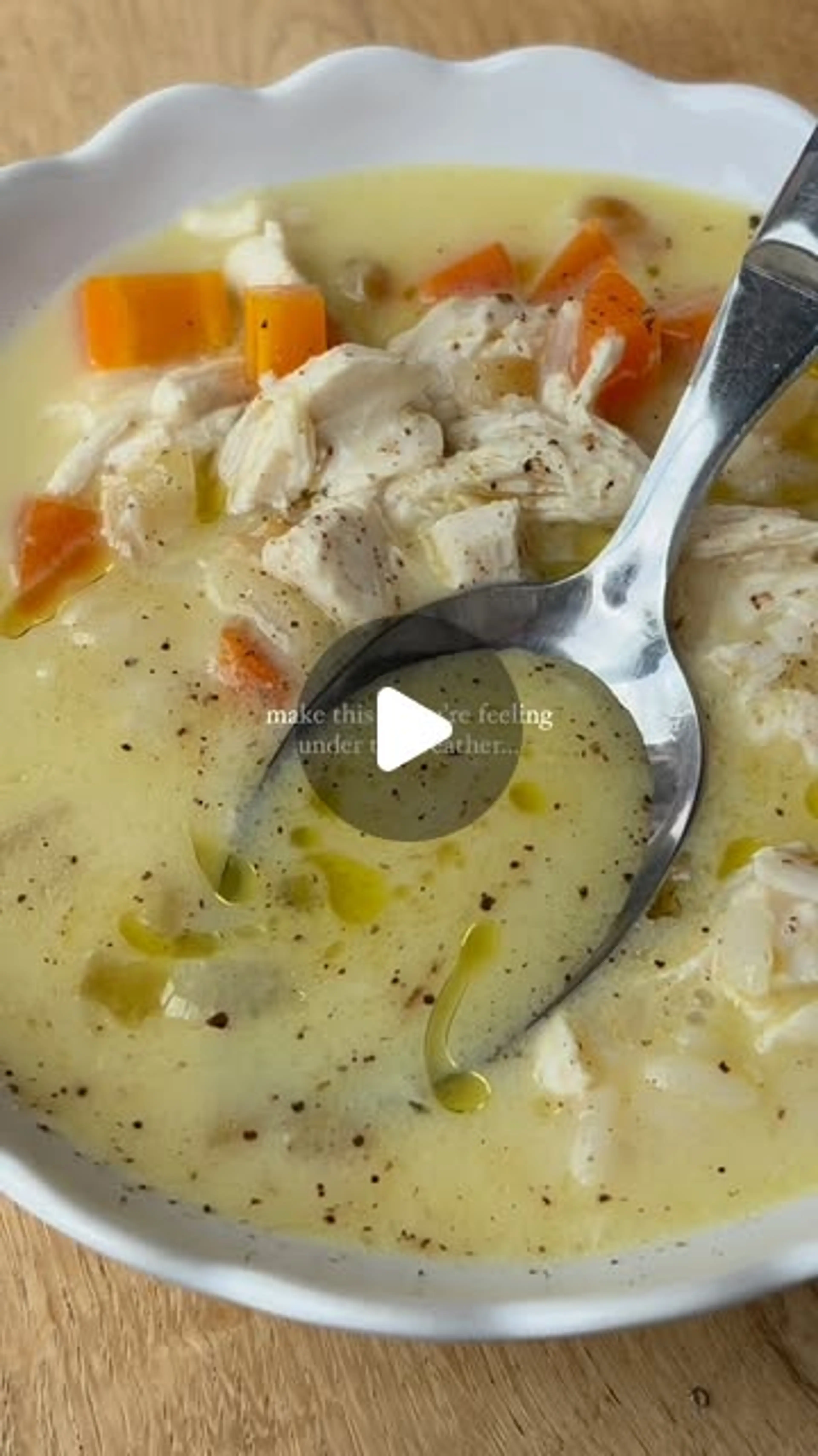 Avgolemono - Comfort chicken soup