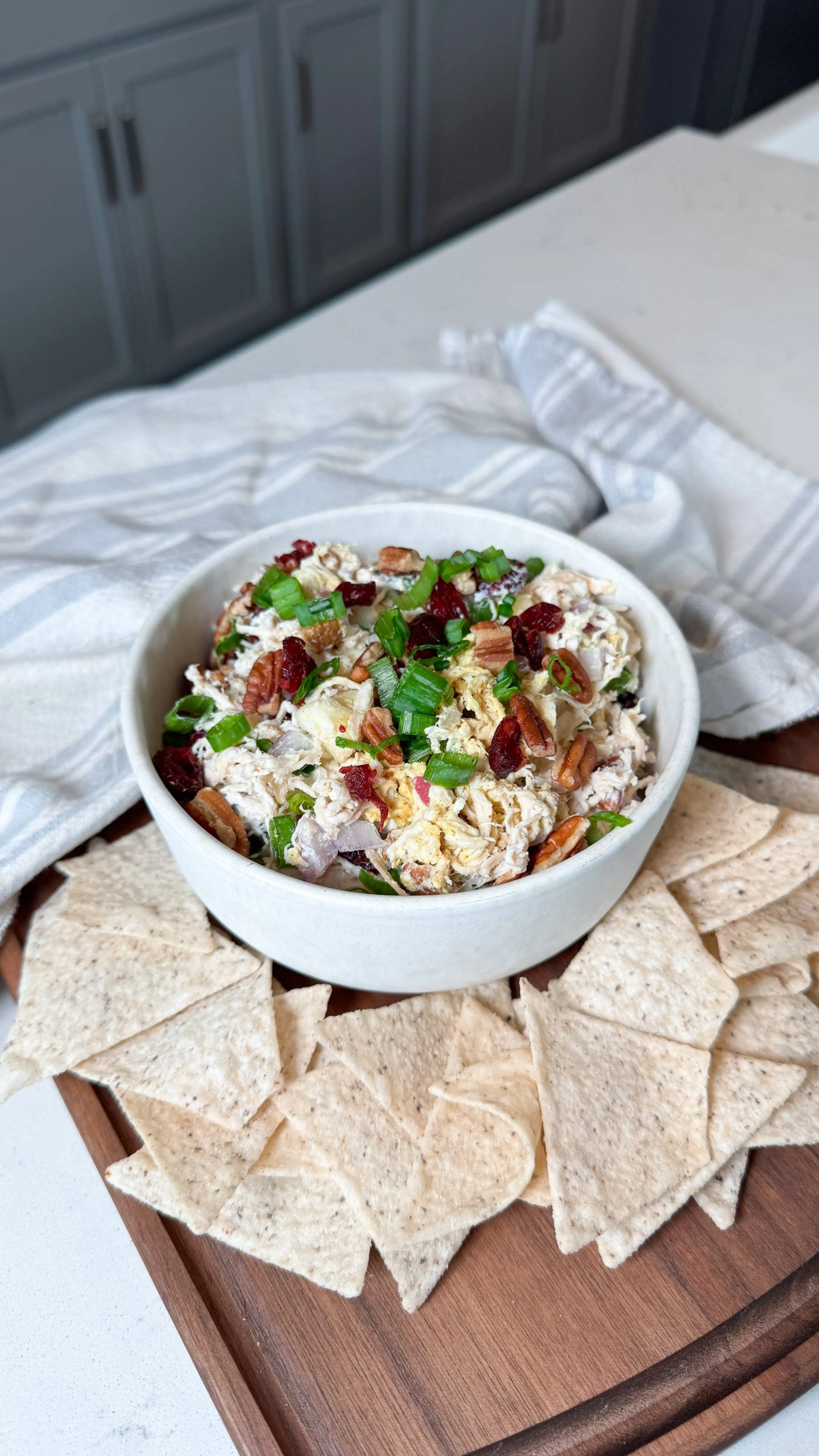 Apple Cranberry Chicken Salad