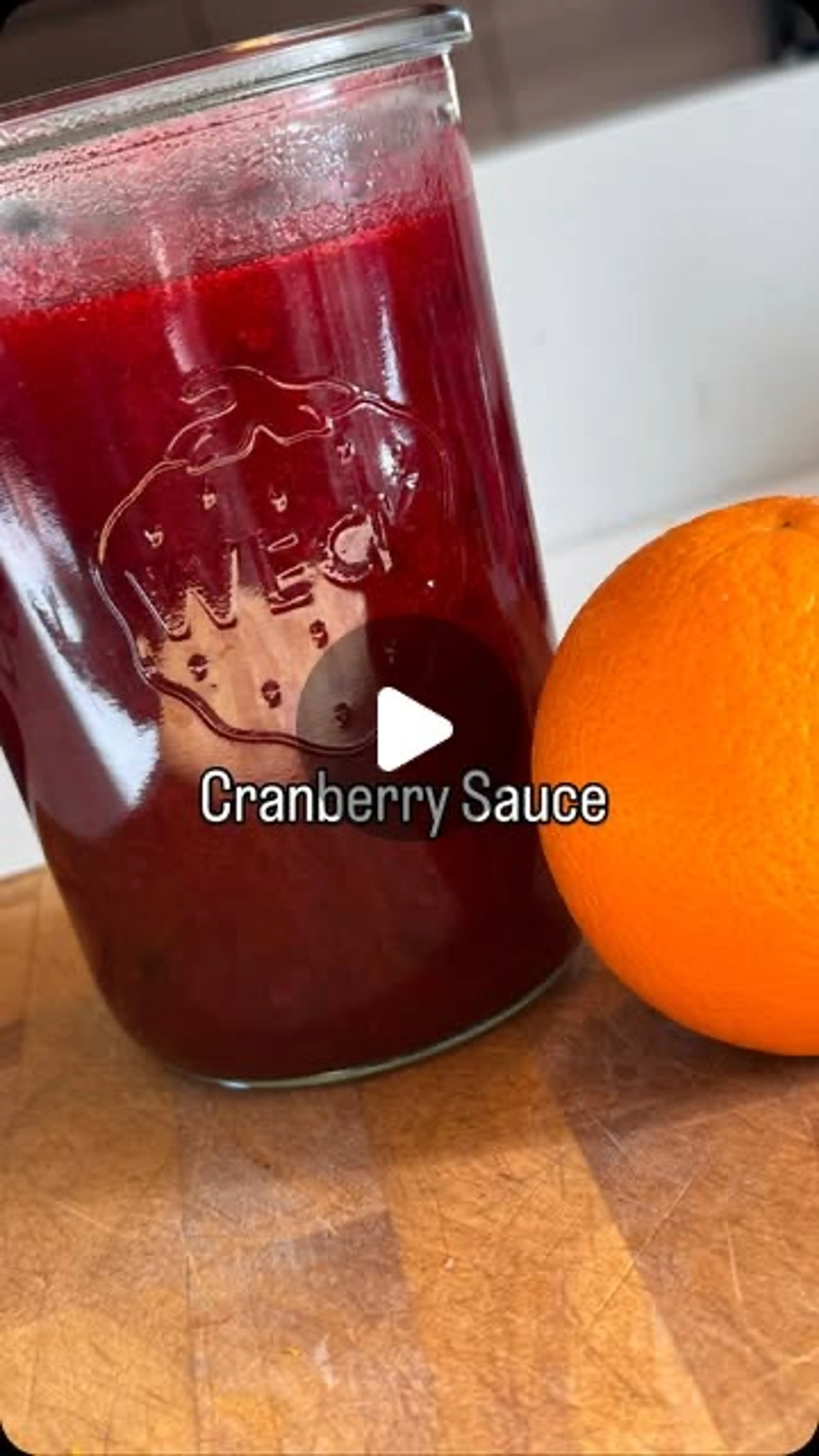 Cranberry Sauce
