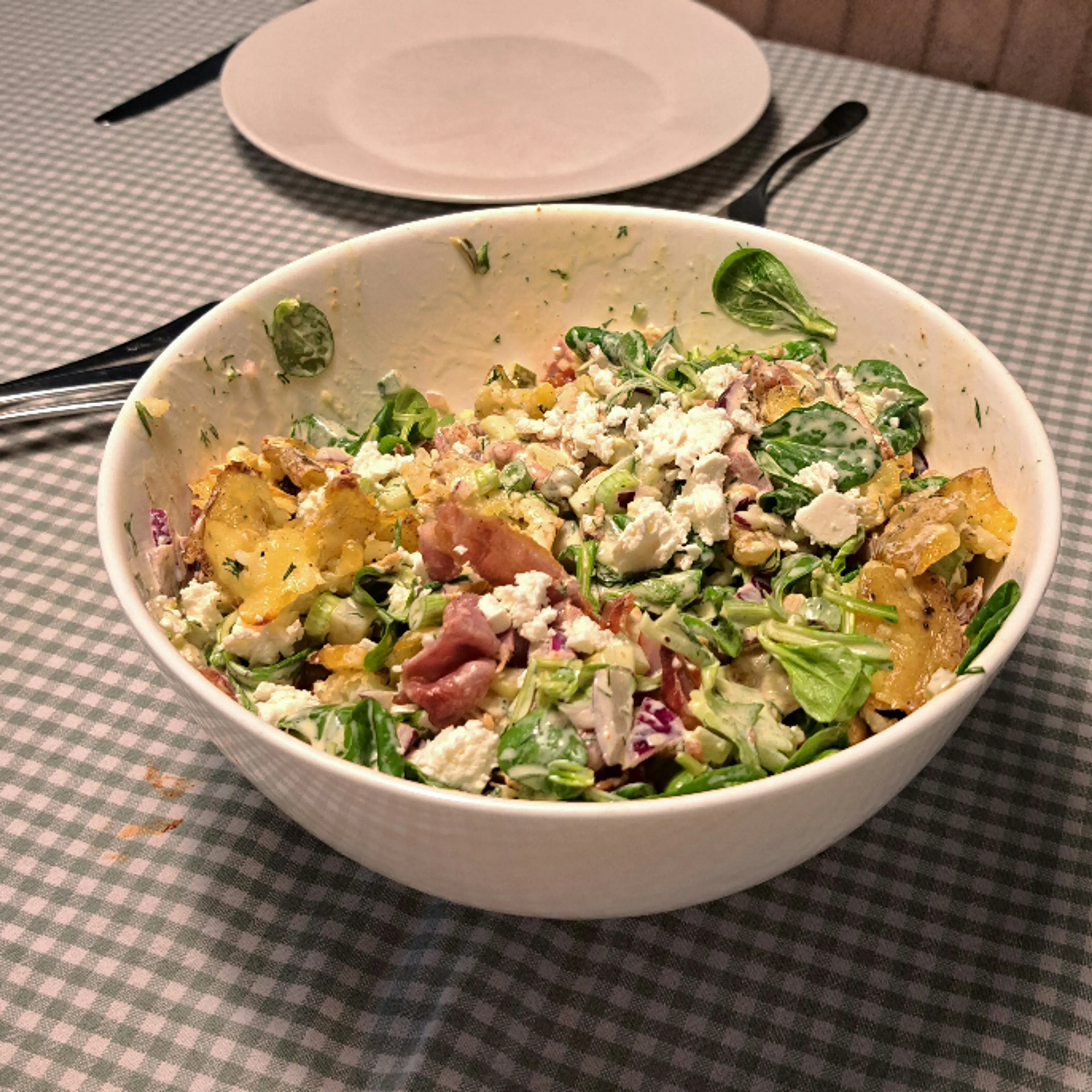 Smashed Potato Salade