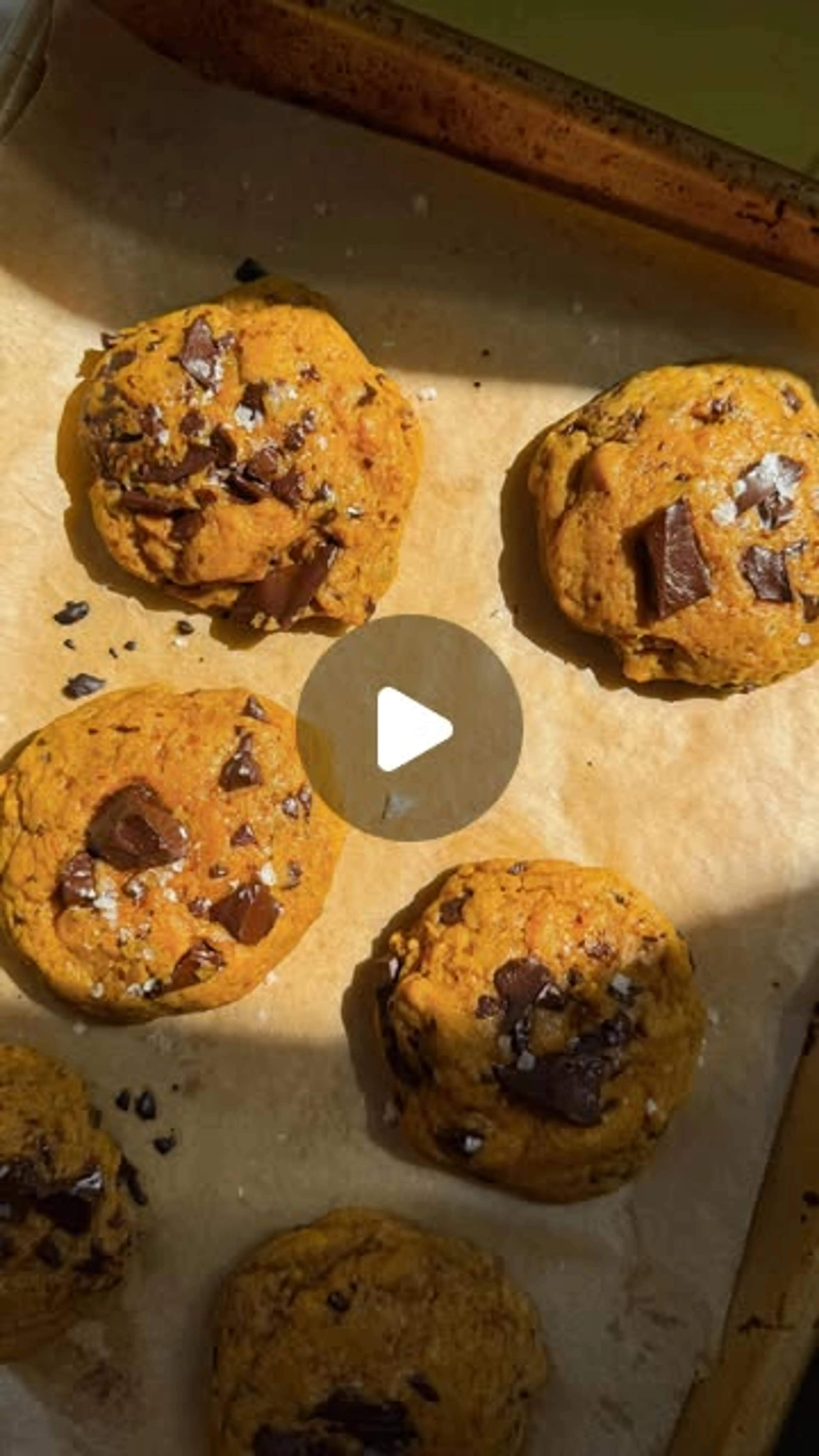 1-bowl Brown Butter Pumpkin Chocolate Chip Cookies