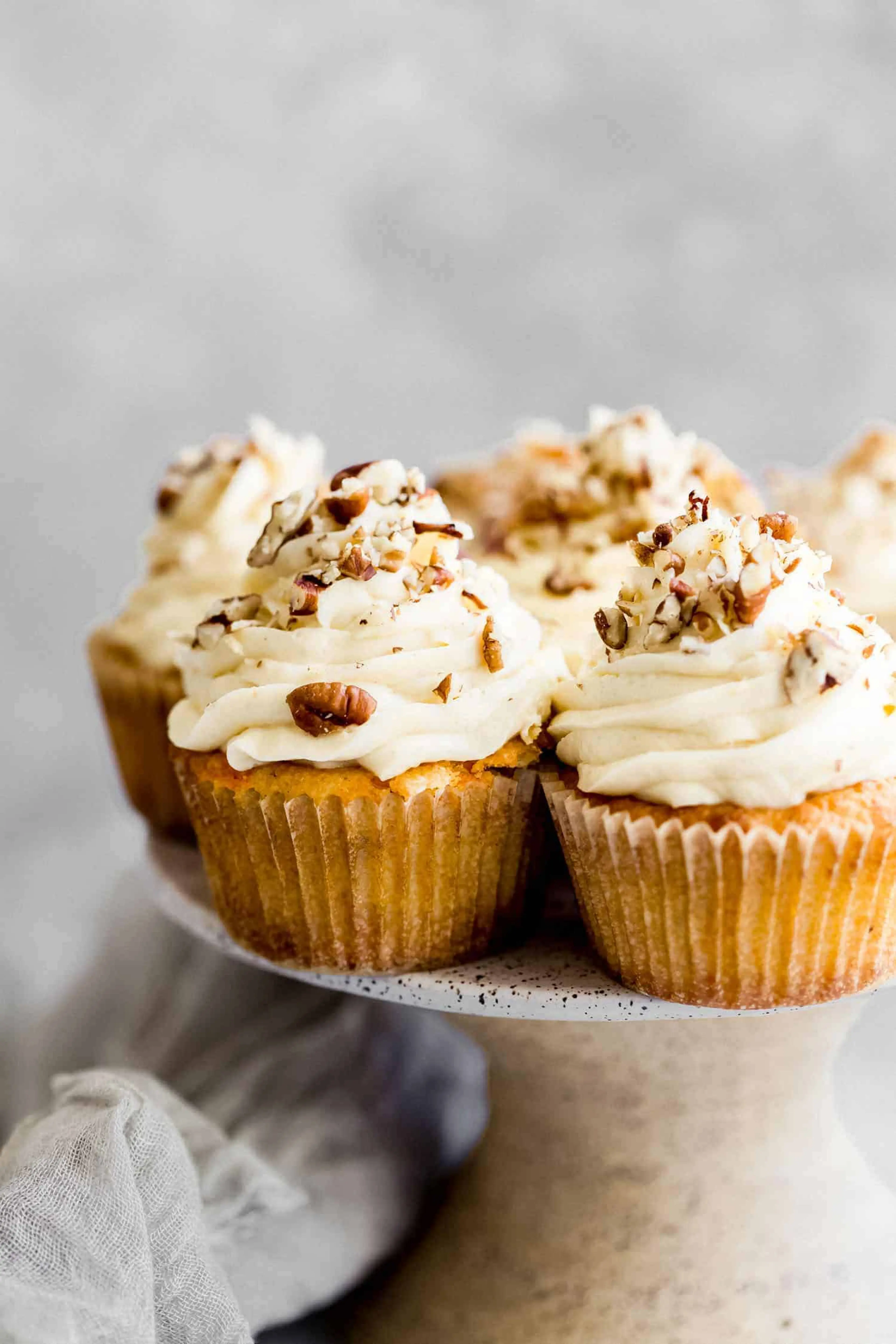 Gluten Free & Keto Carrot Cupcakes (or Cake!)