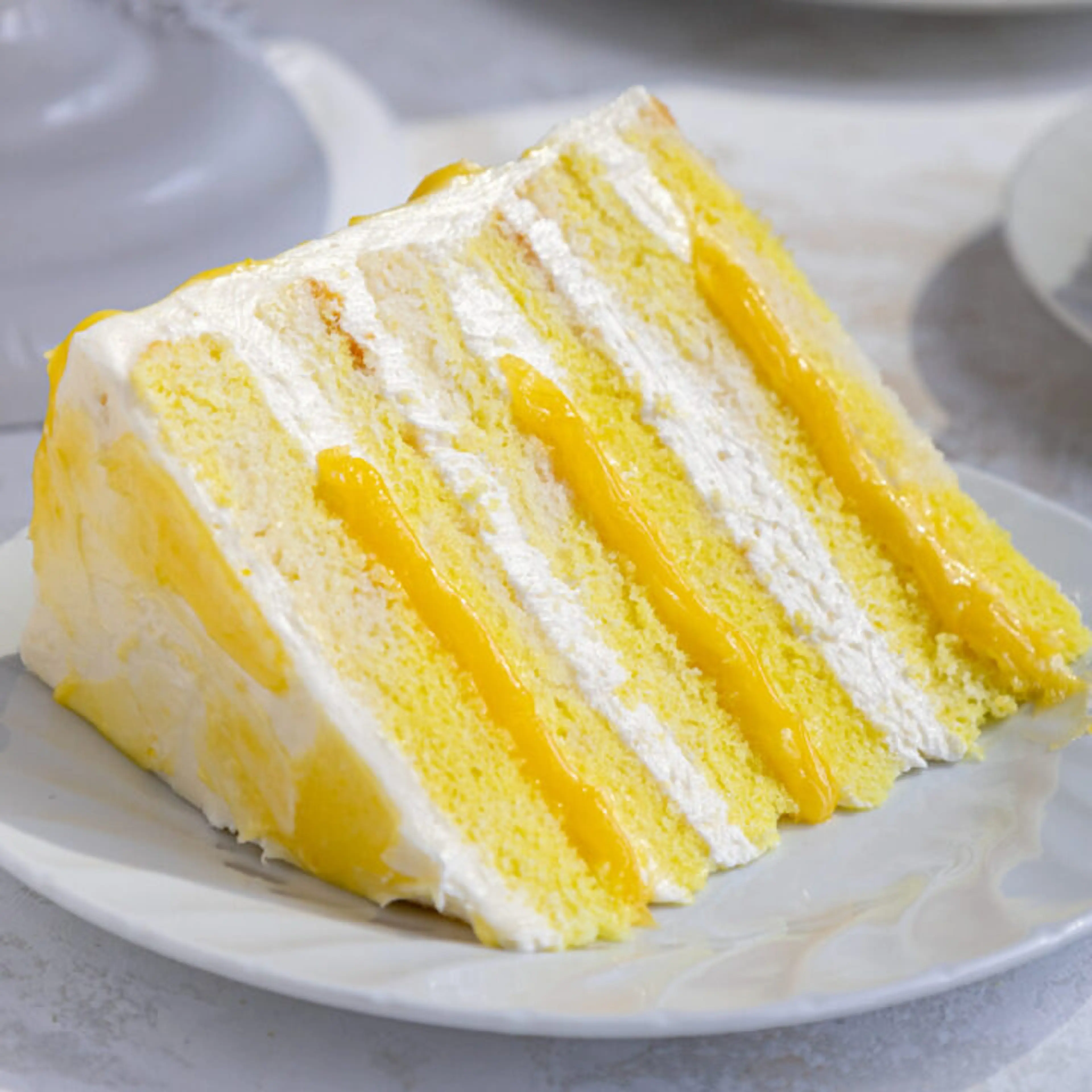 Lemon Curd Cake