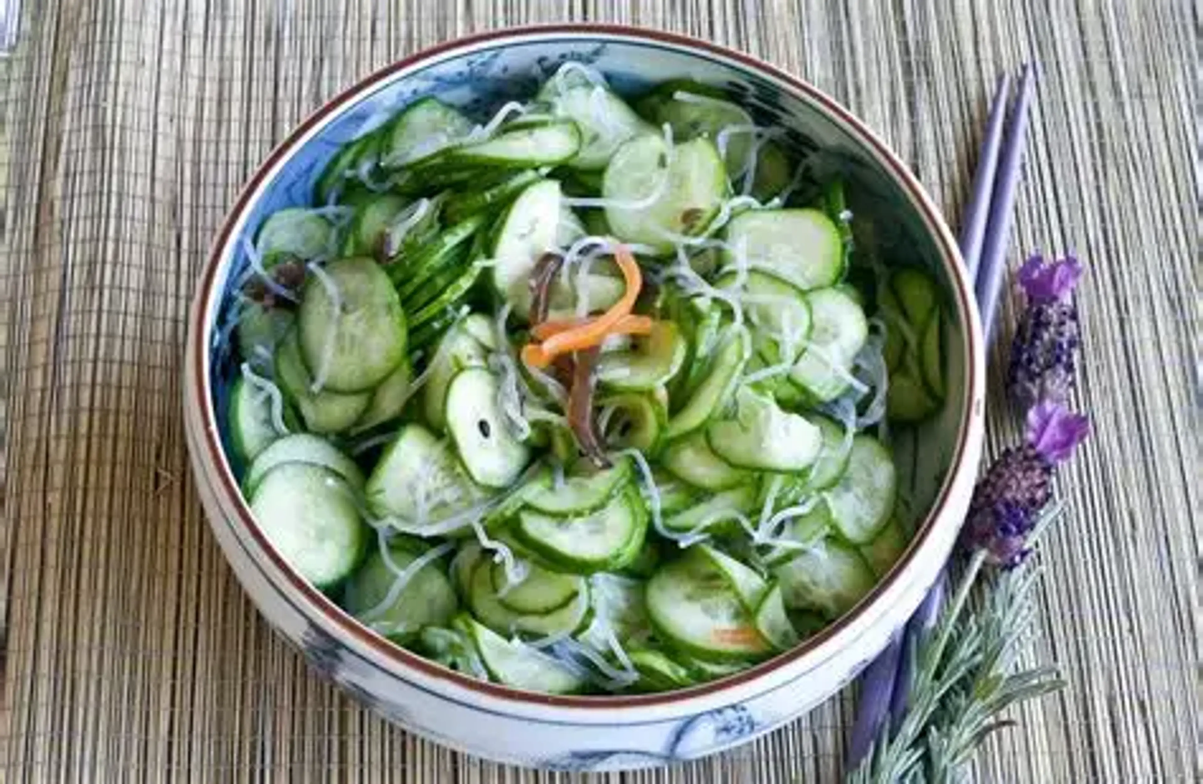 Saifun Cucumber Salad