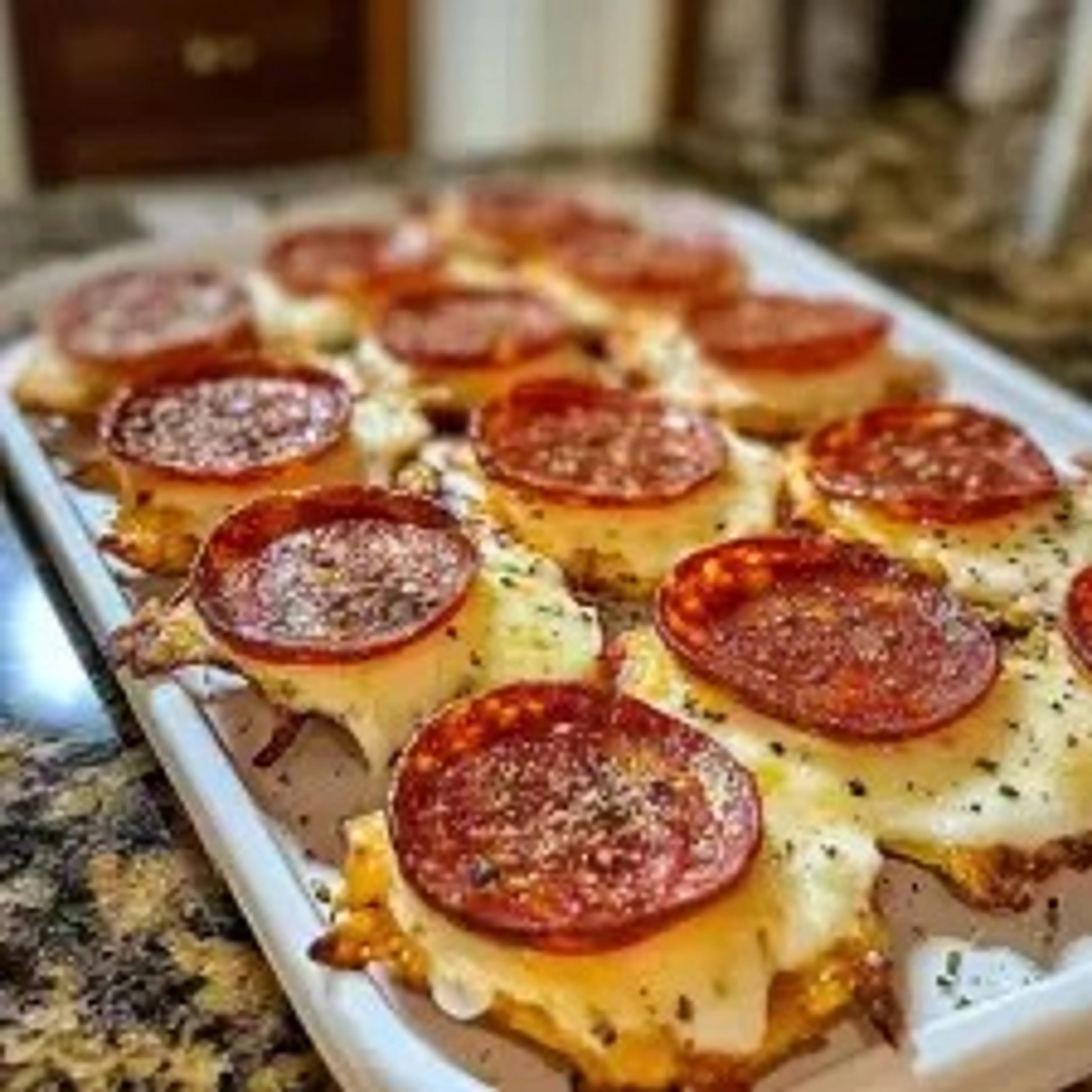 2 Ingredient Pizza Chips