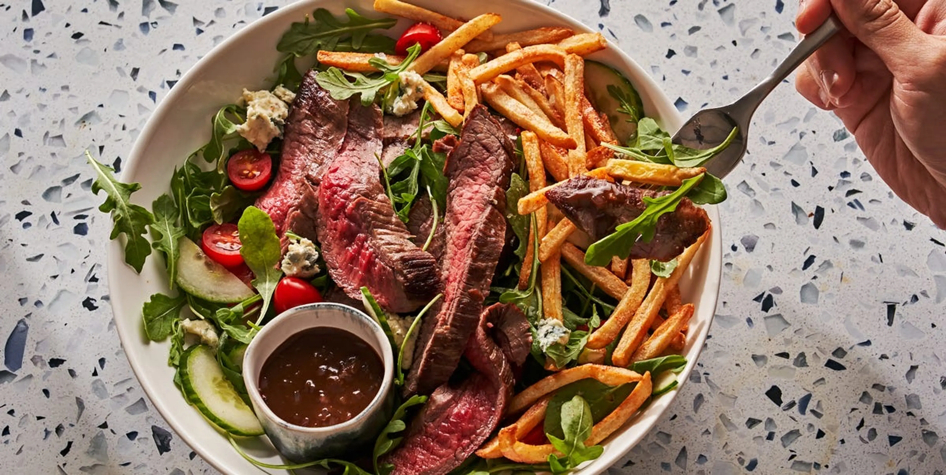 Steak Frites Salad