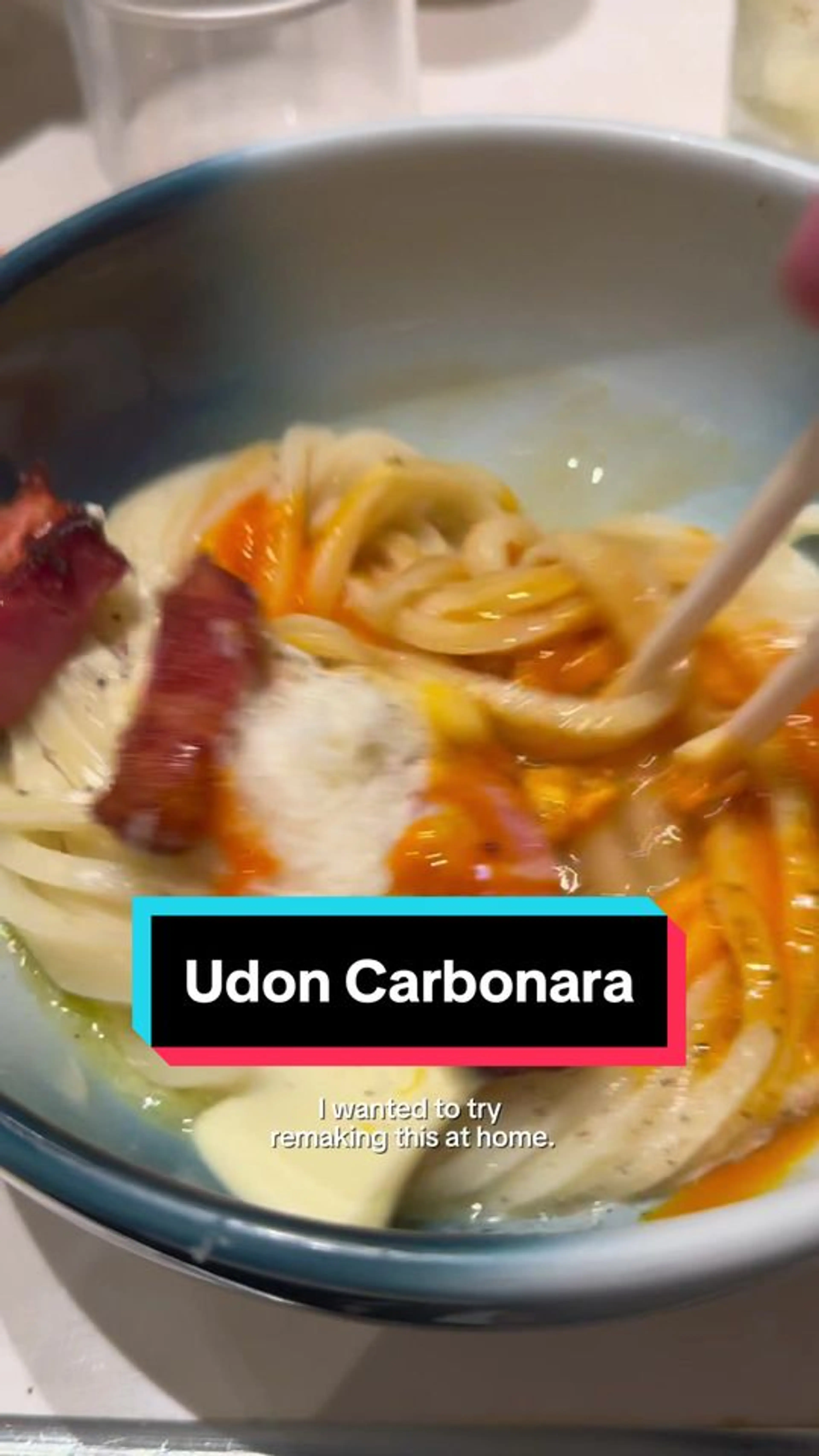 Udon Carbonara Recipe
