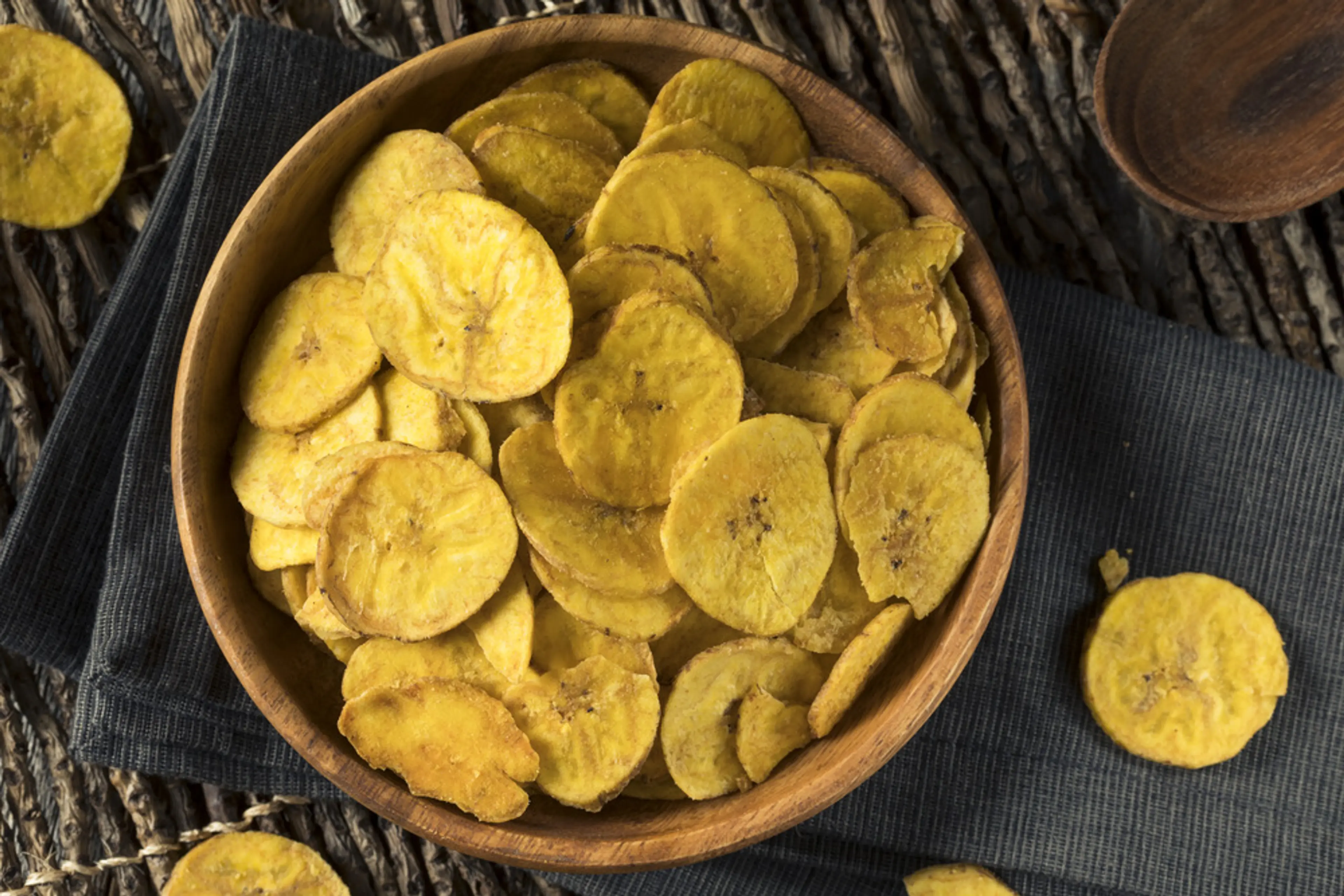 Un-Fried Plantain Chips