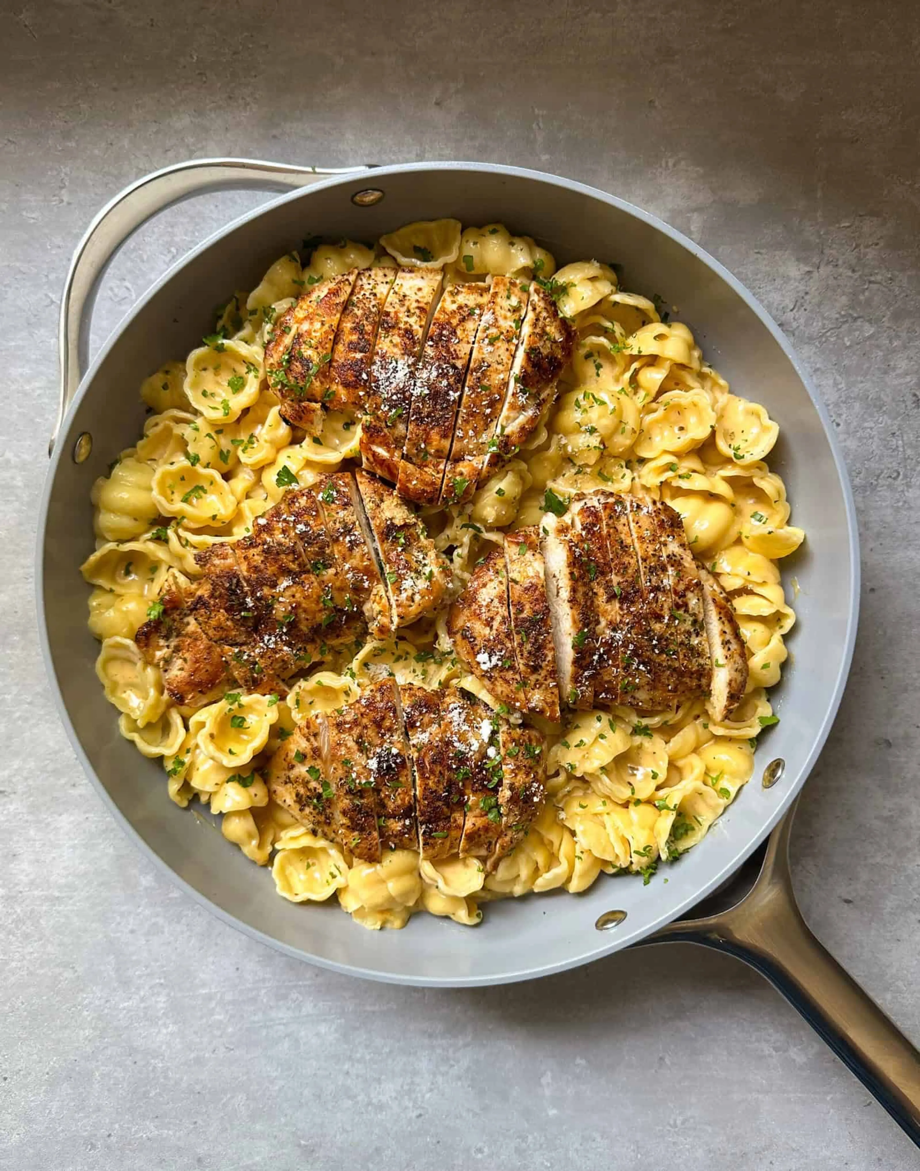 Blackened Chicken Alfredo