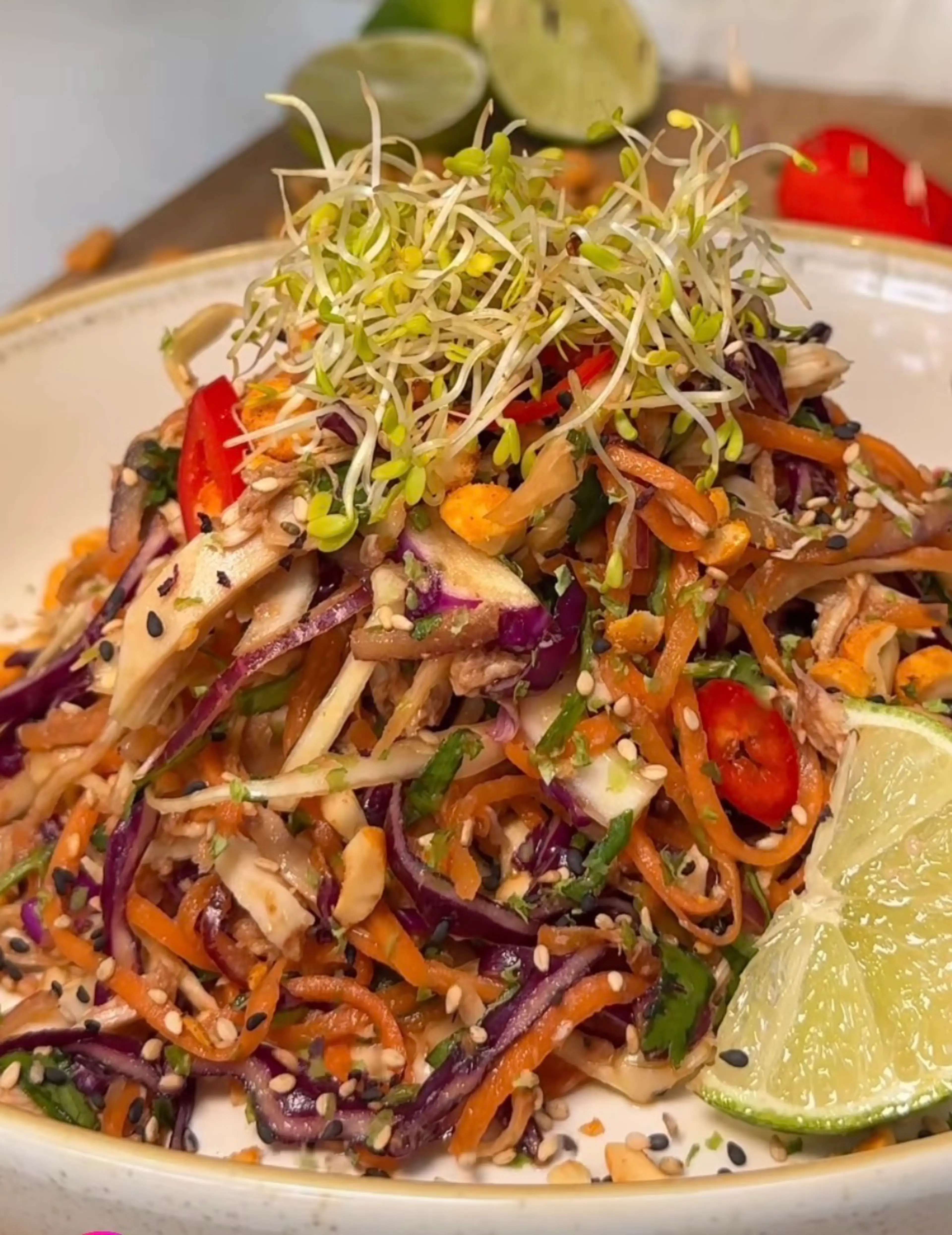 Chinese Chicken Cabbage Salad