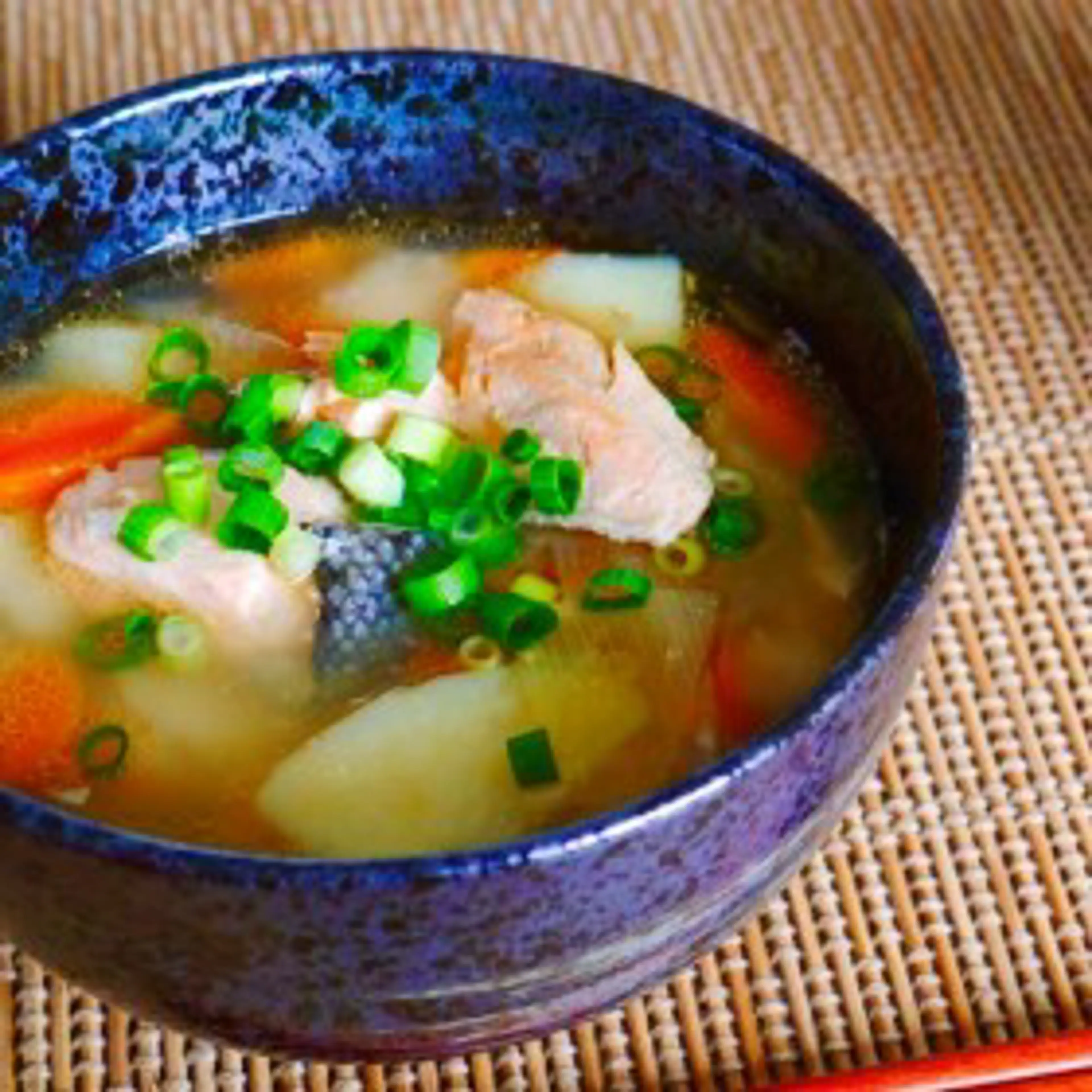 Ishikari Jiru(Hokkaido’s Traditional Salmon Miso Soup)