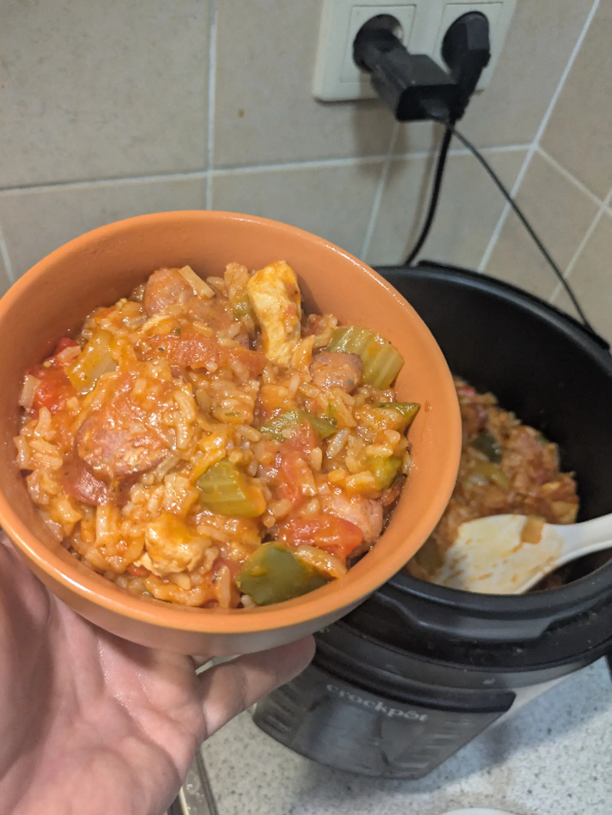 Chicken & Smoked Sausage Jambalaya