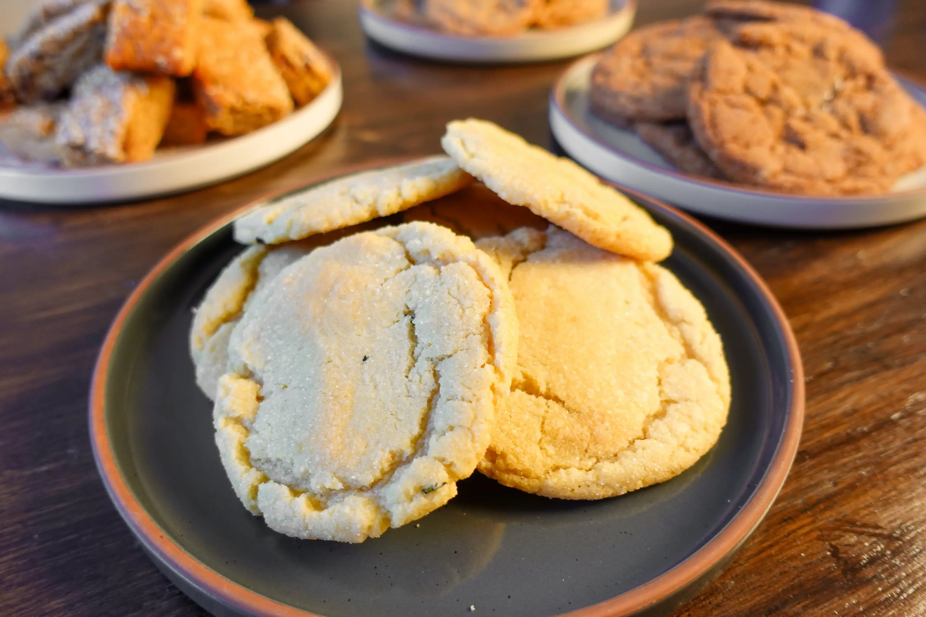Chewy Citrus Sugar Cookies