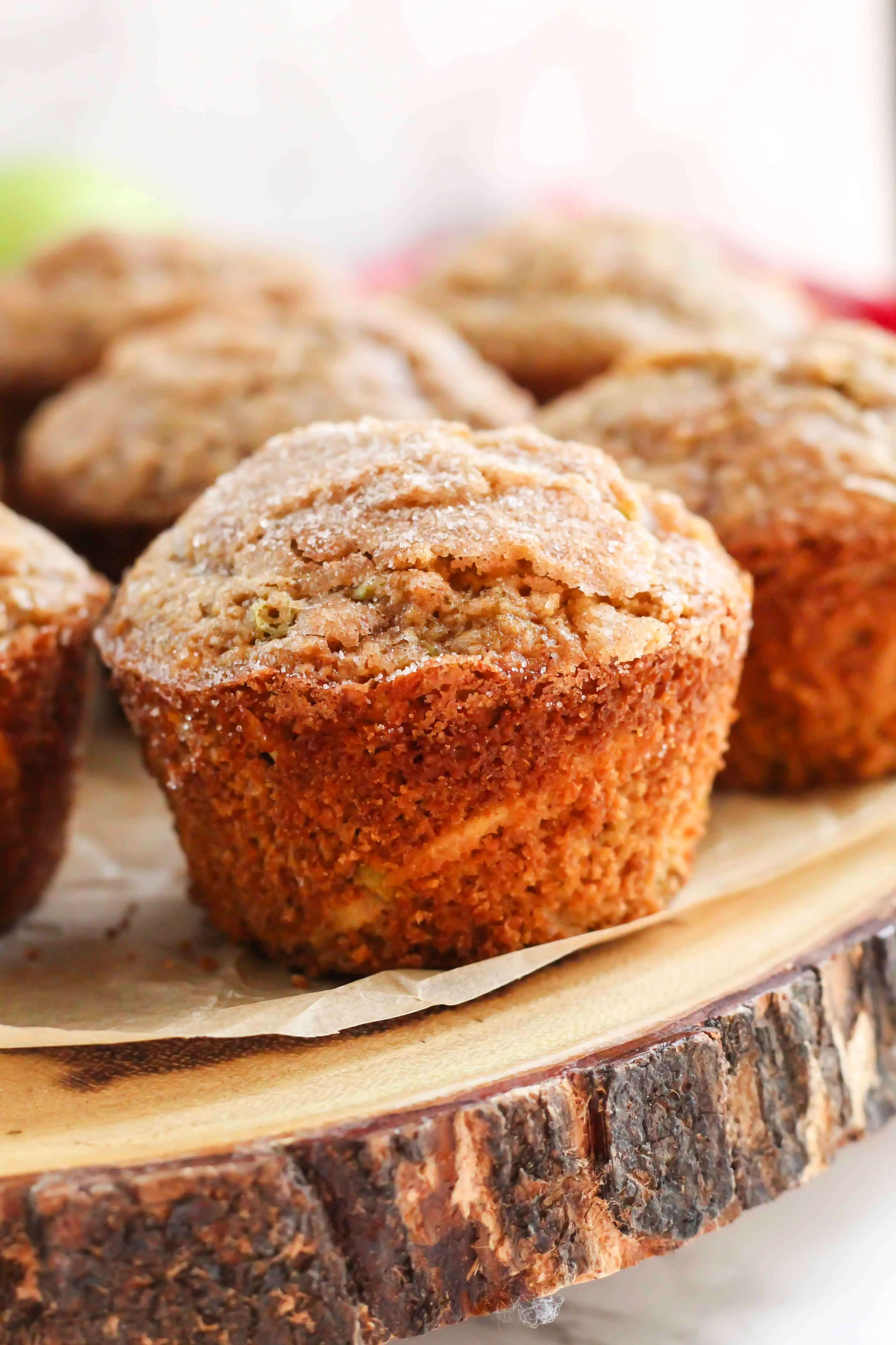 Apple Cinnamon Oat Muffins (gluten-free, dairy-free option)