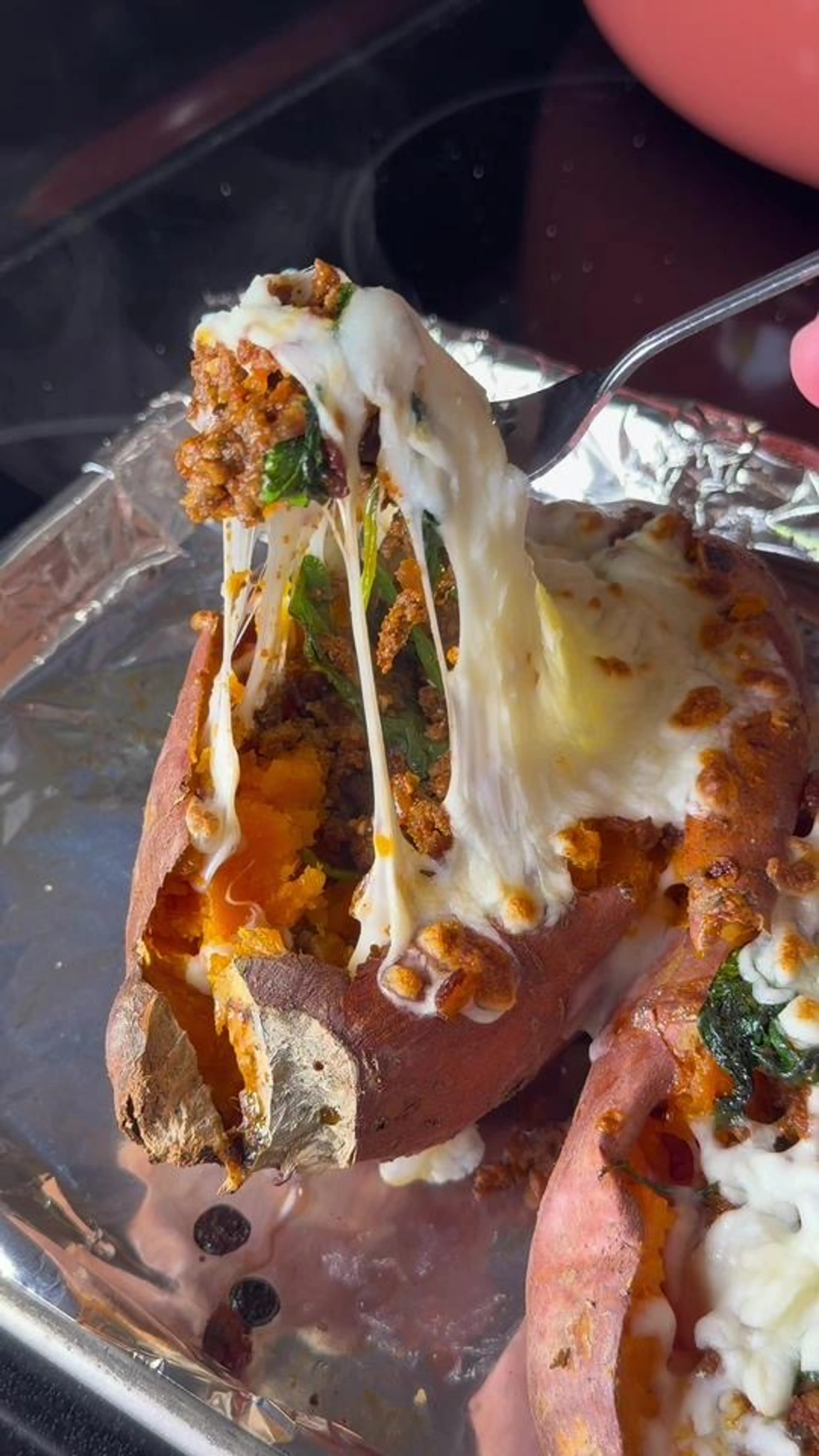Loaded Sweet Potato Boats