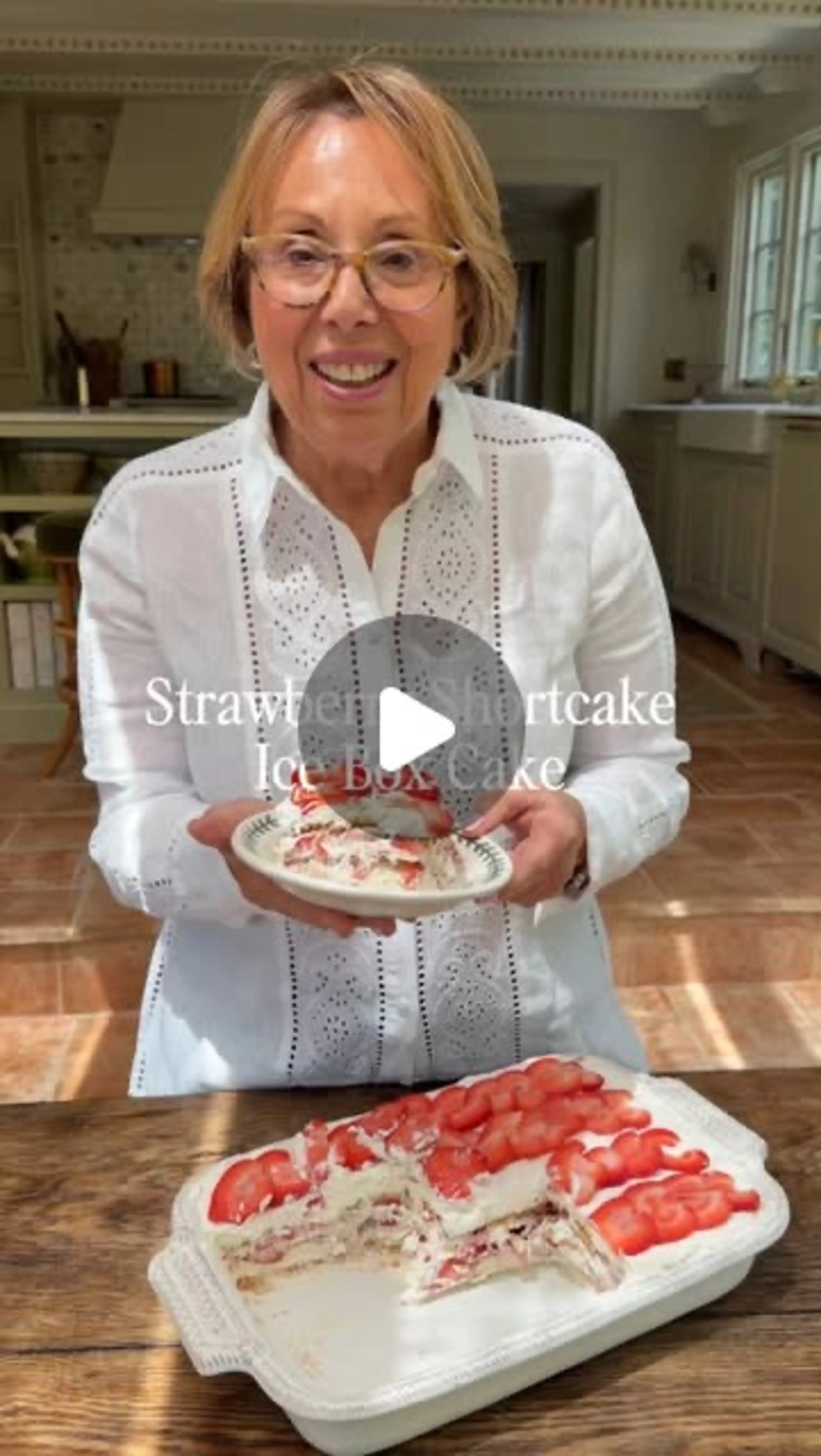 This Strawberry Shortcake Icebox Cake Is a 10/10
