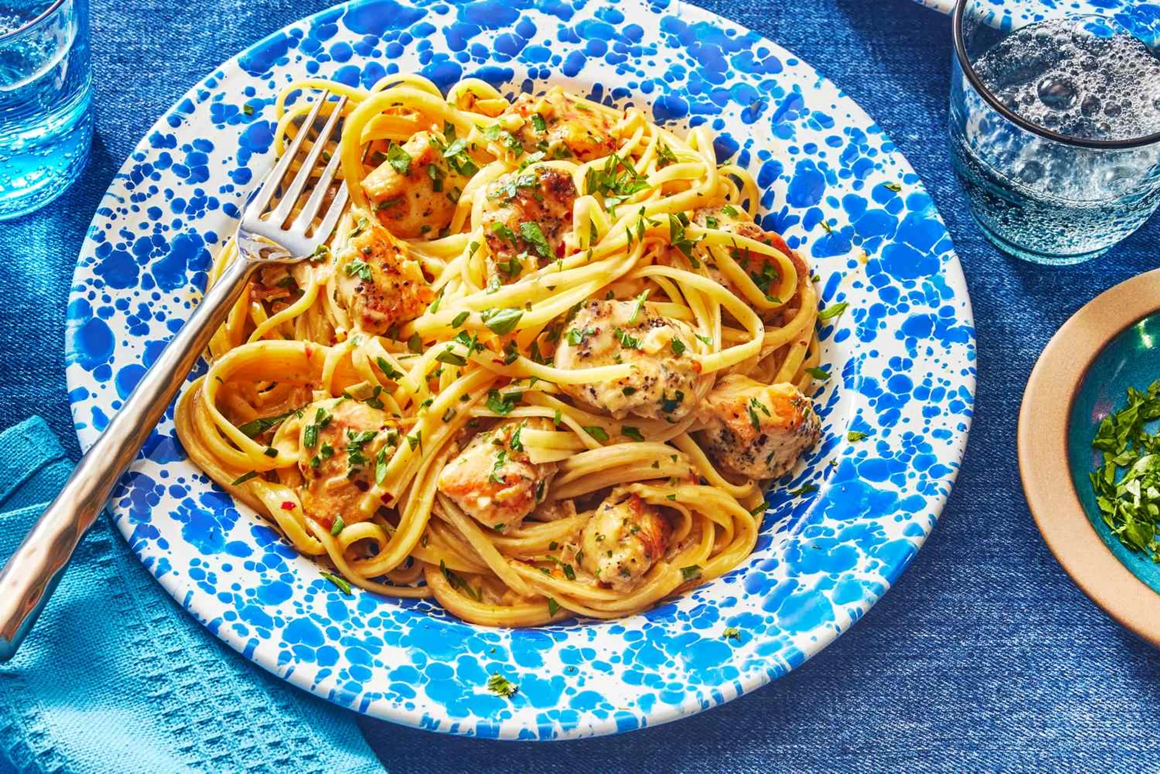 Butter Chicken Pasta - Cowboy
