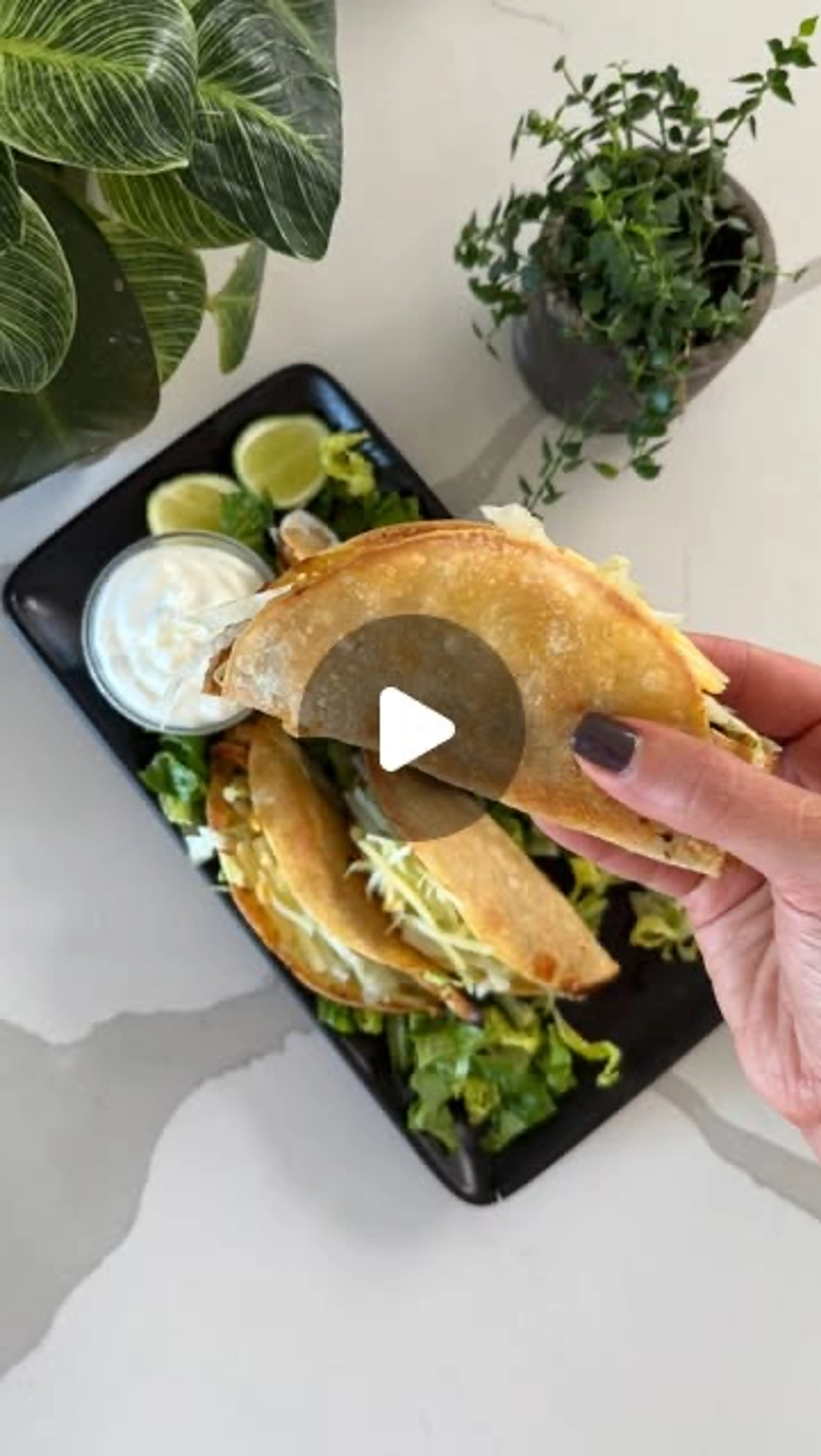 Baked Crunchy Chicken Tacos