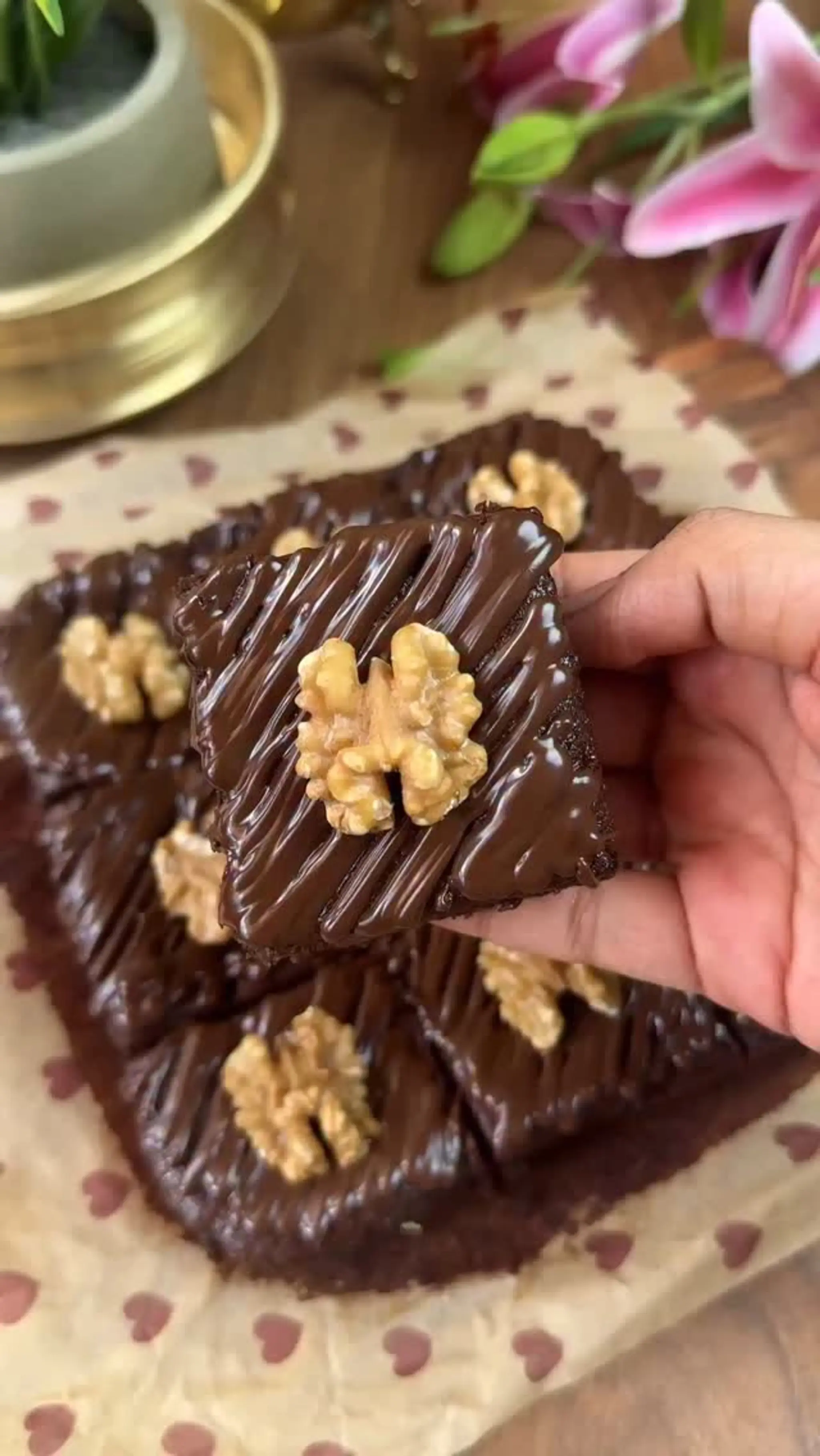 Hi-protein Quinoa Brownies