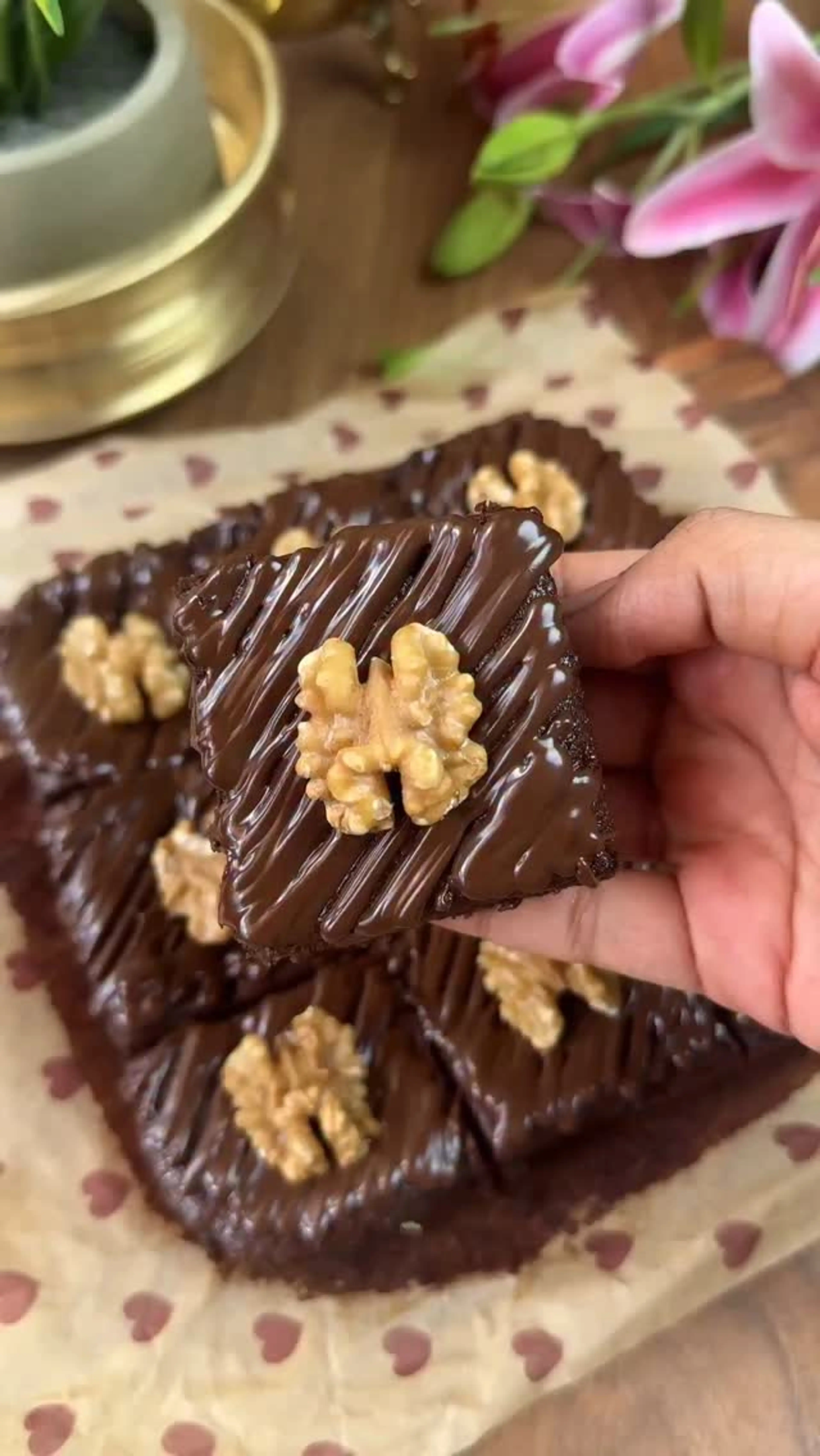 Hi-protein Quinoa Brownies
