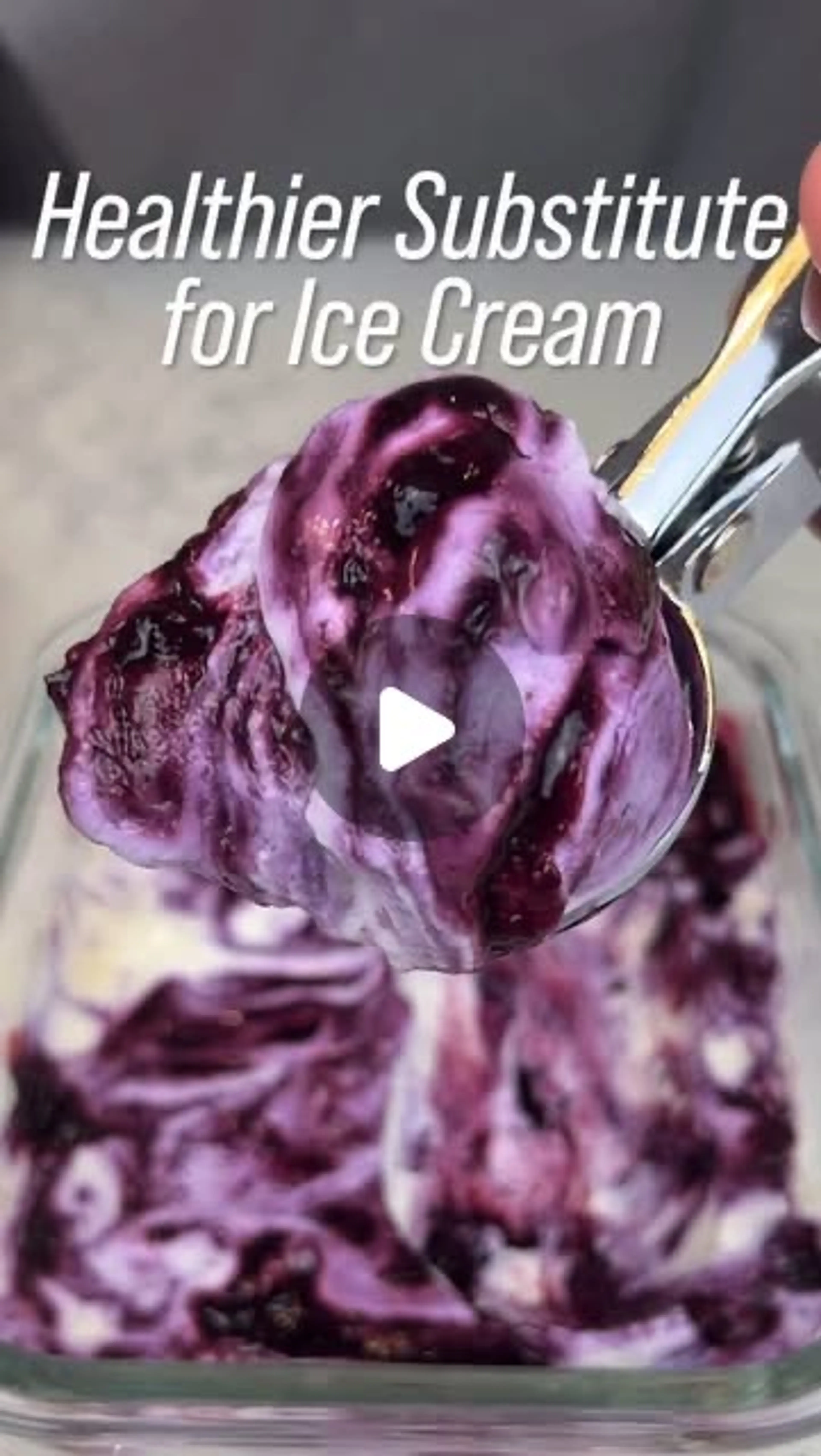 Here’s an Easy, Healthier Substitute for Ice Cream, Blueberr