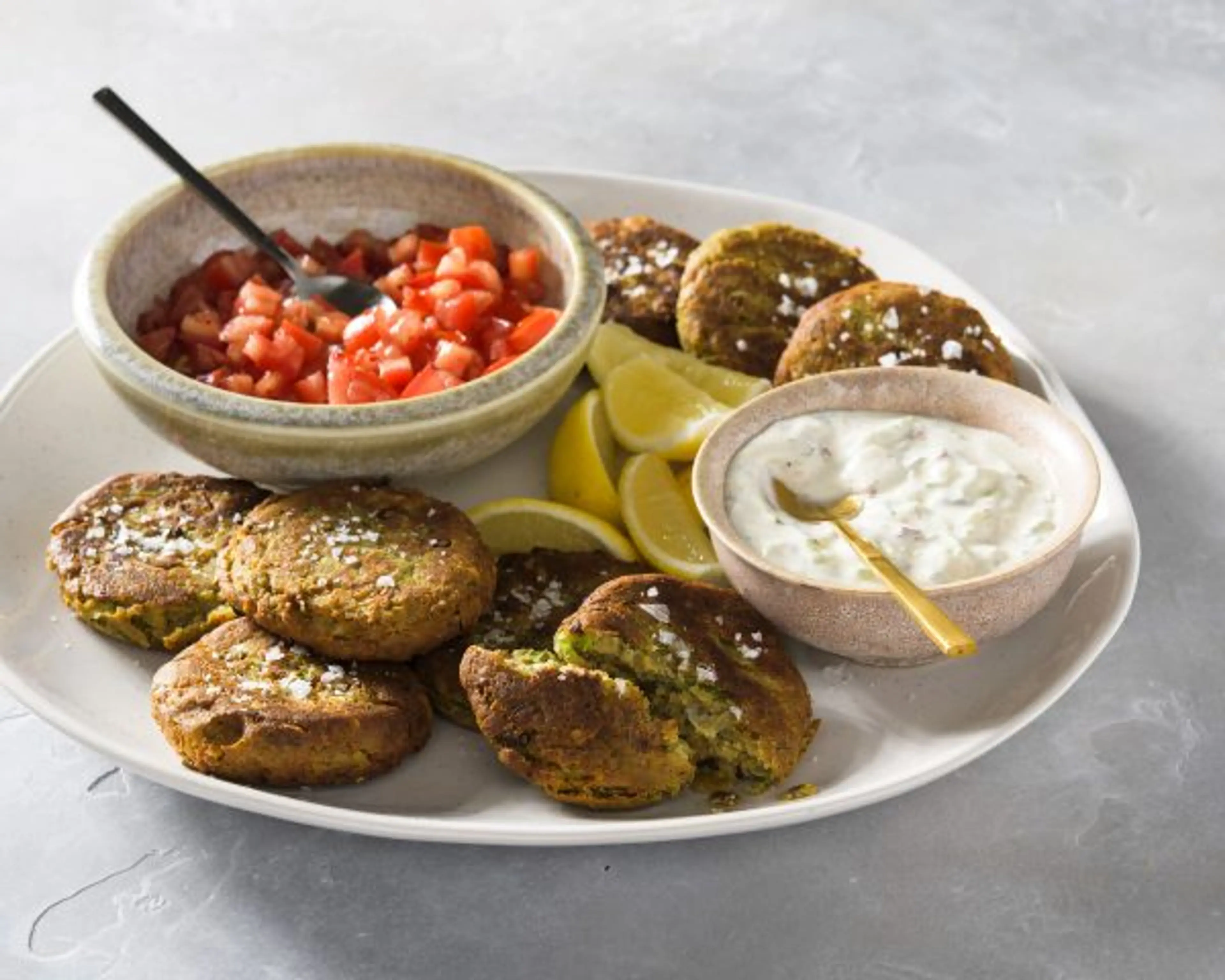 Rhodes-Style Chickpea Fritters