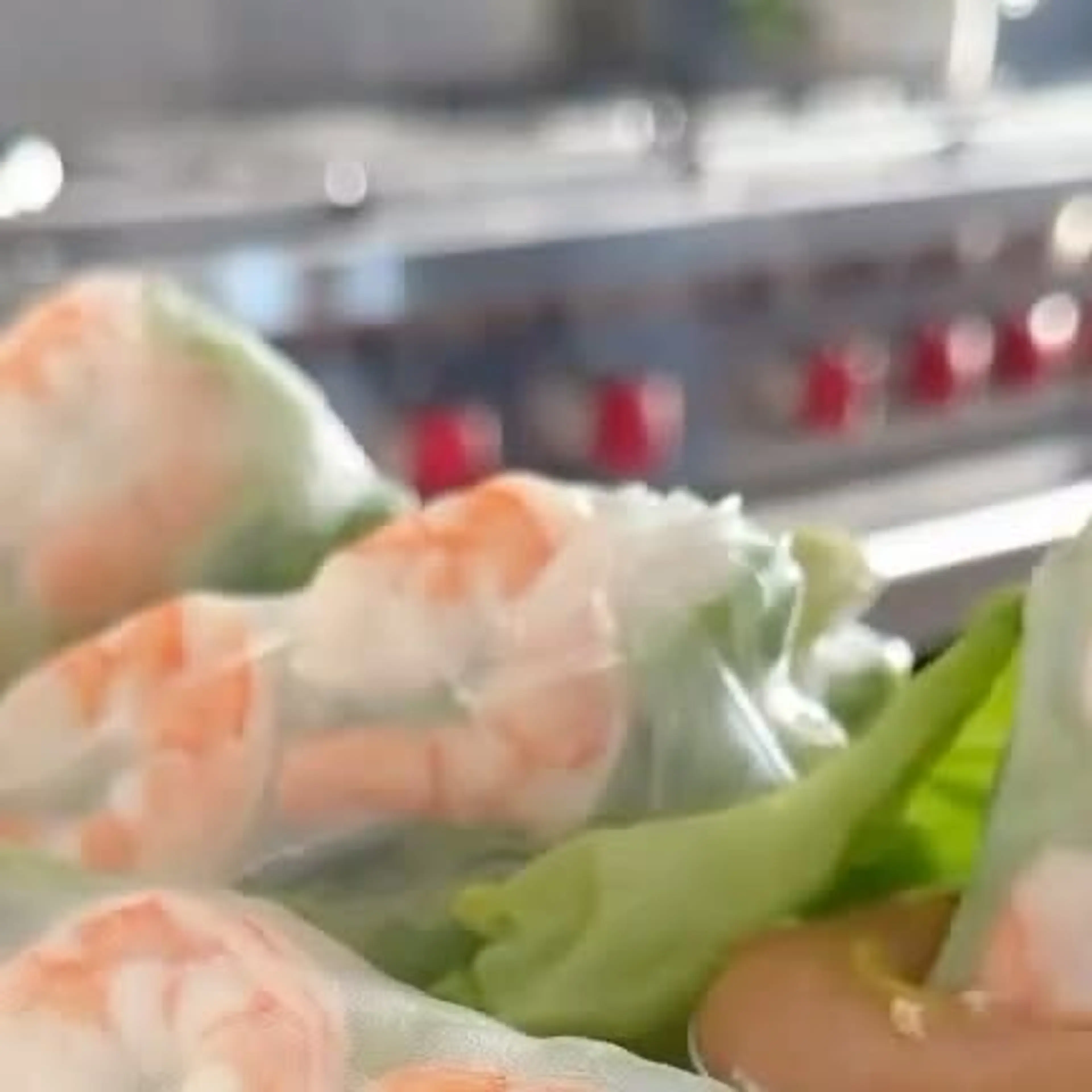 Healthy Shrimp Spring Rolls
