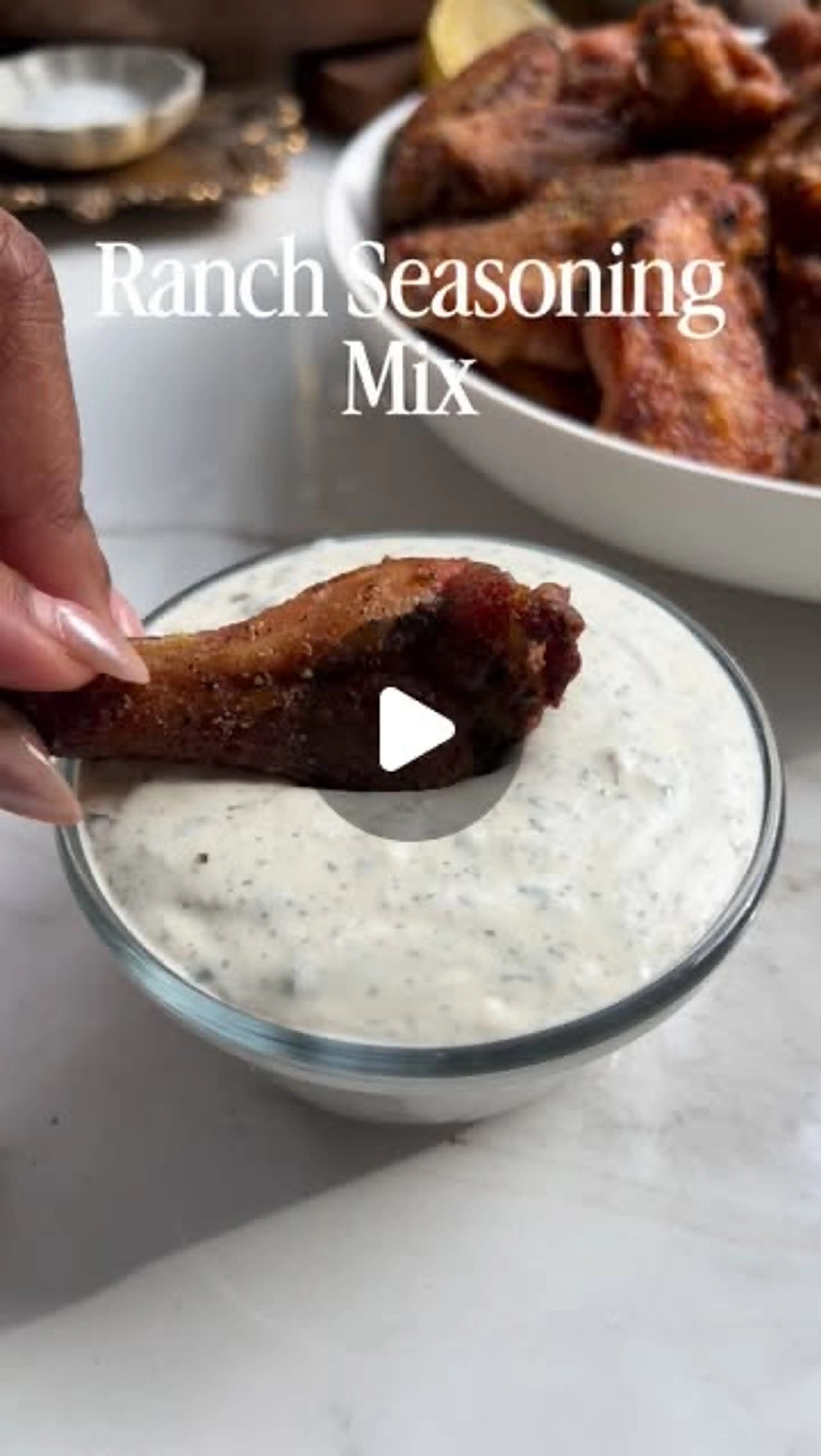 Homemade Ranch Seasoning = Ranch Anytime