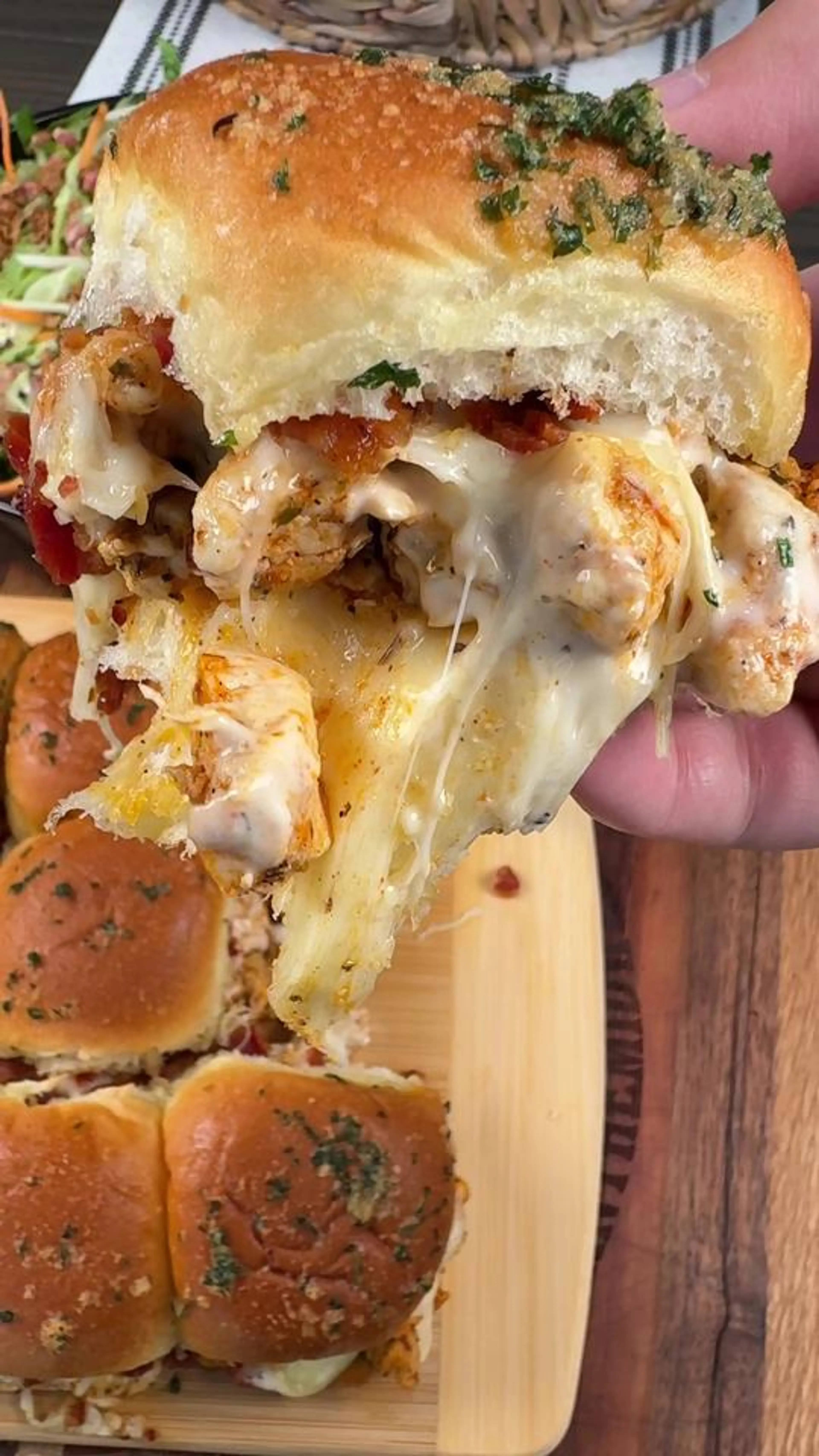 Cheesy Chicken Alfredo Sliders Are Easy to Make and So Good