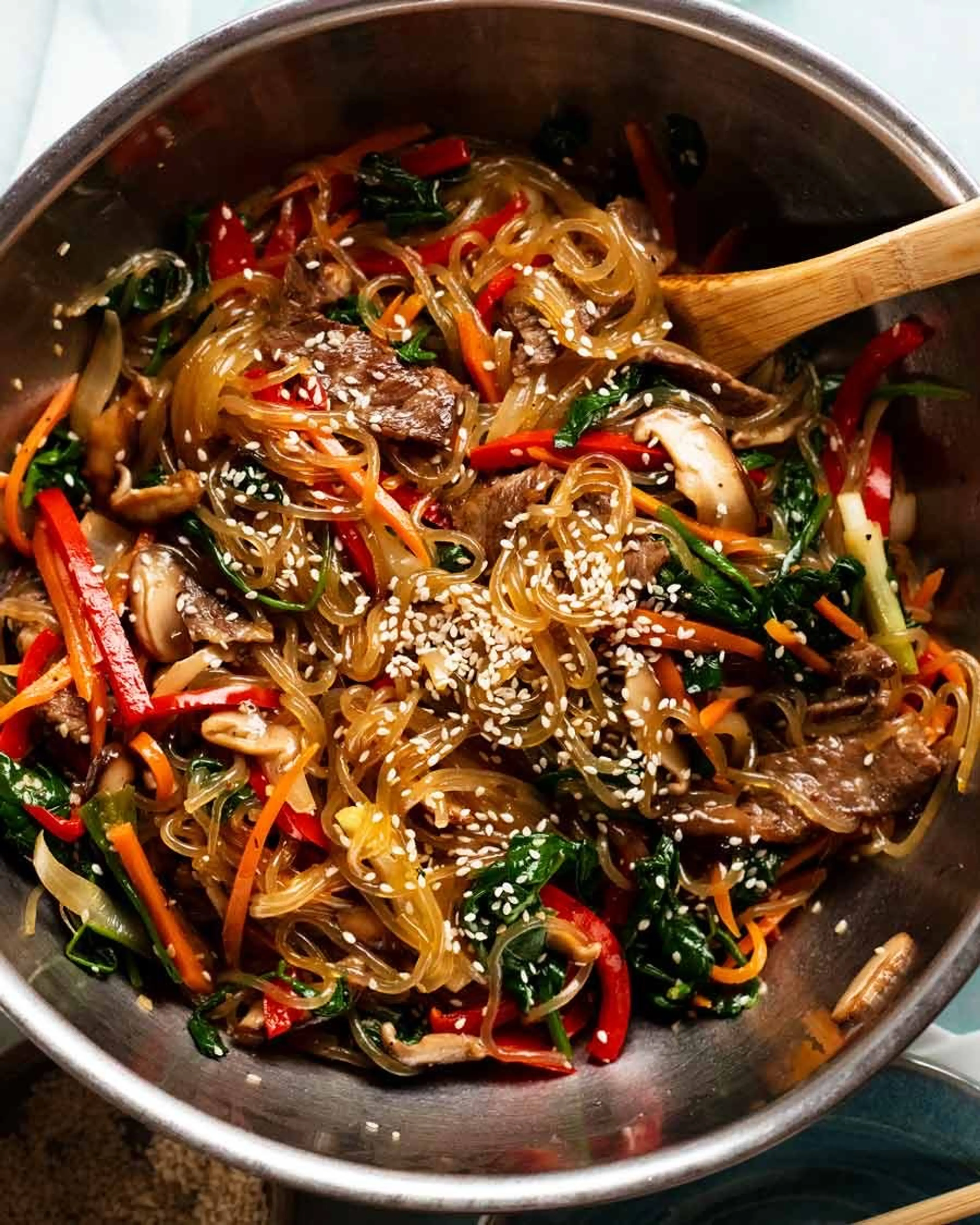Japchae - Korean Noodles