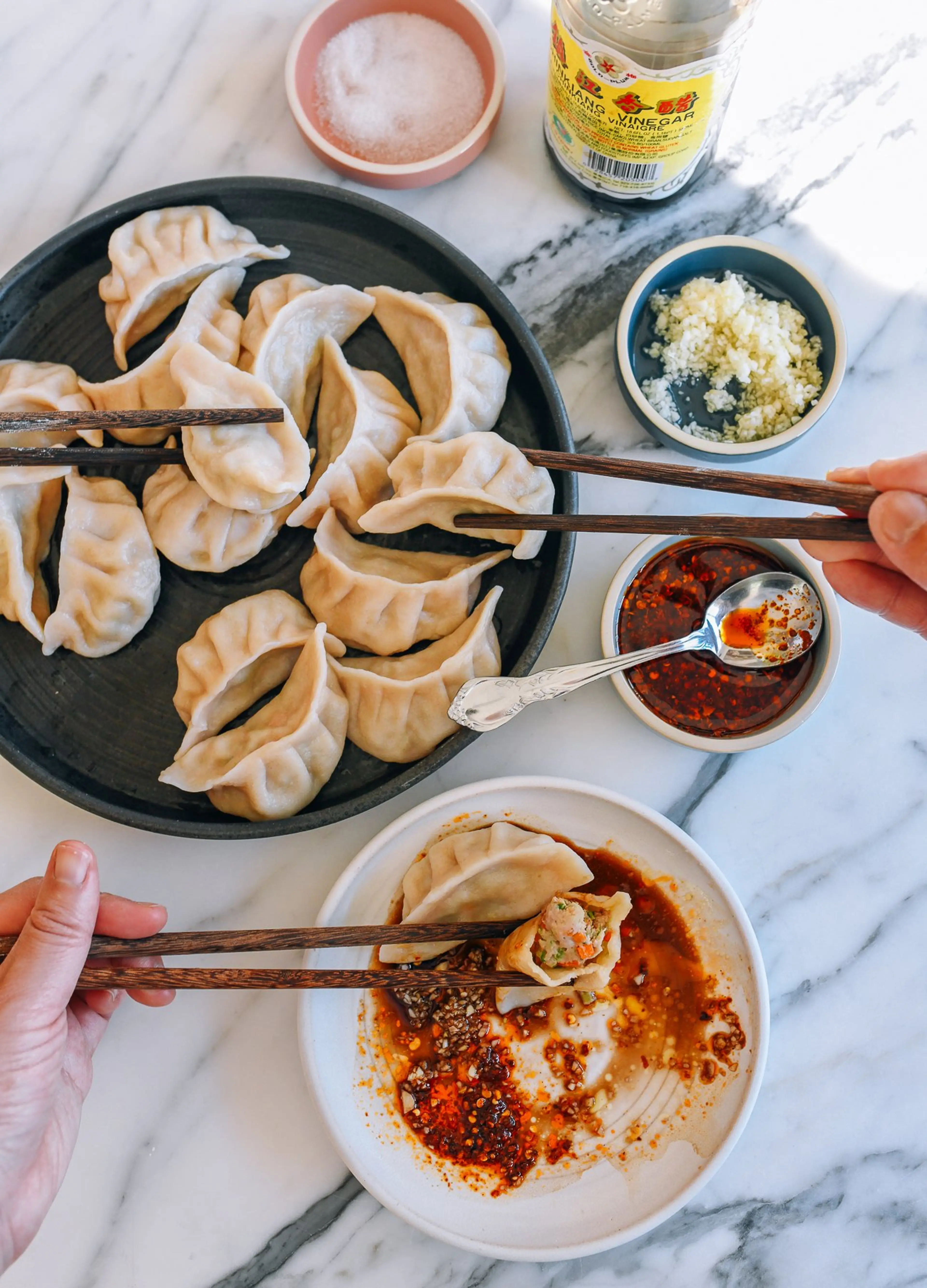 Pork and Celery Dumplings