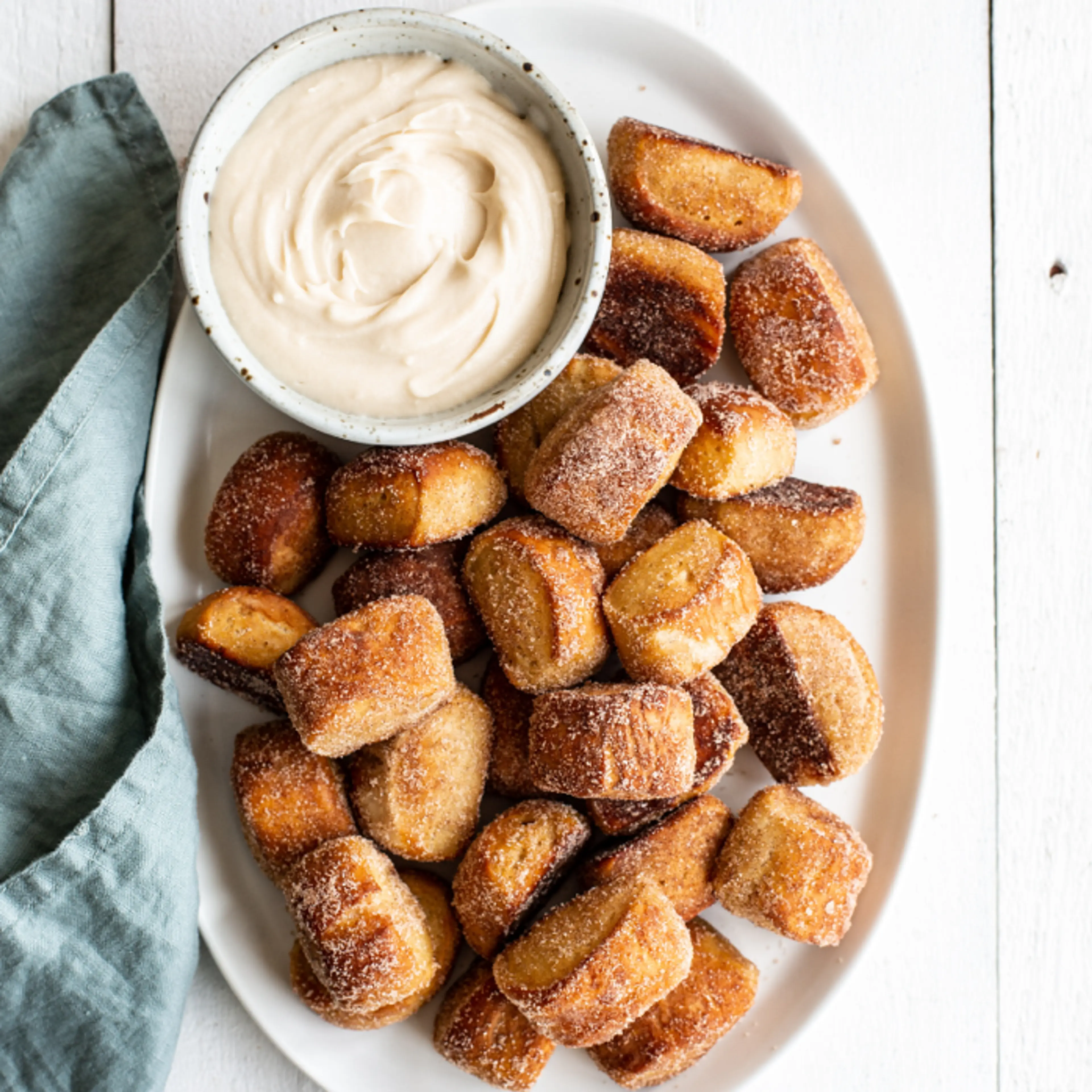 Cinnamon Sugar Pretzel Bites
