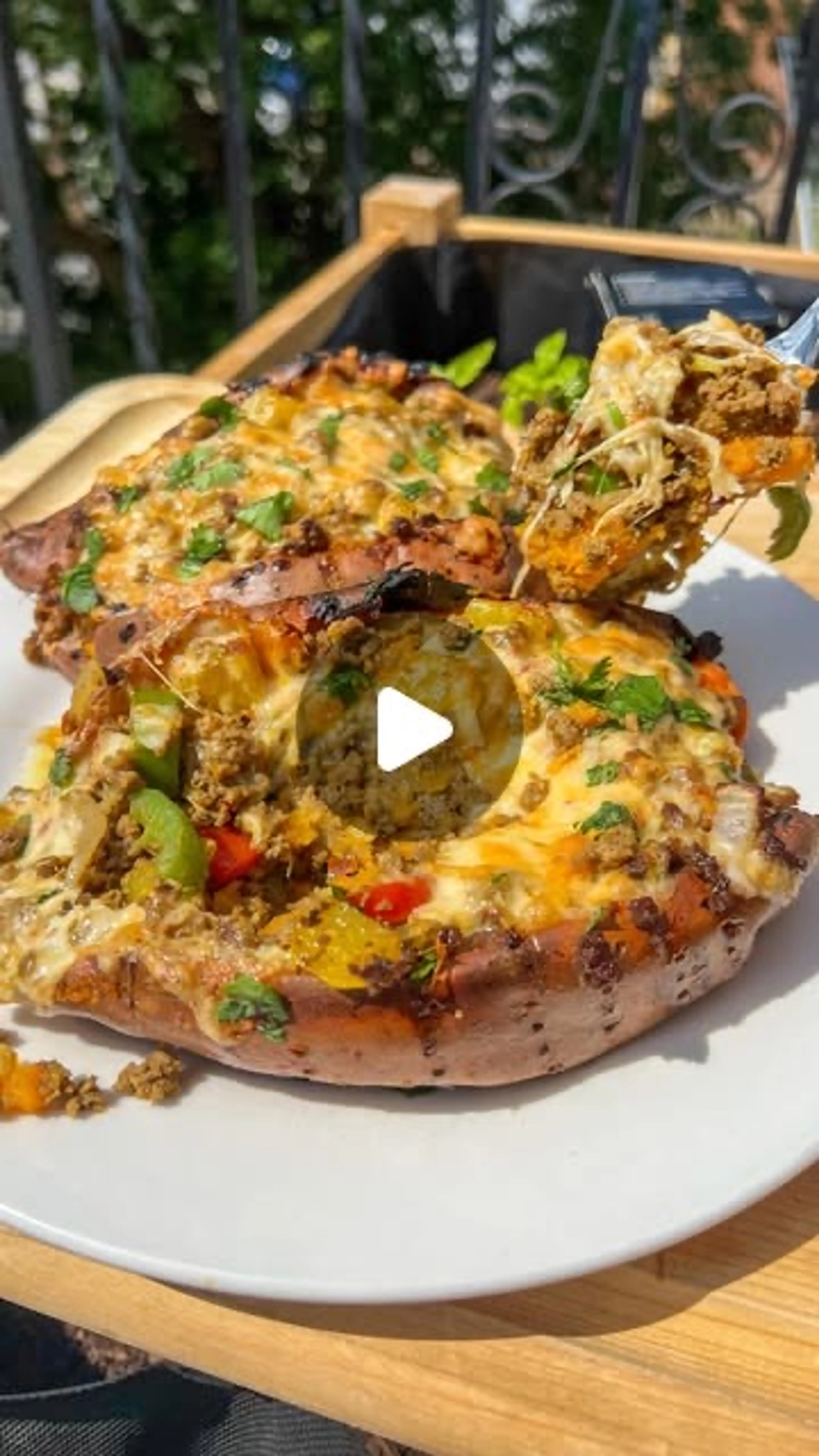 Recipe] Protein-packed Loaded Sweet Potato