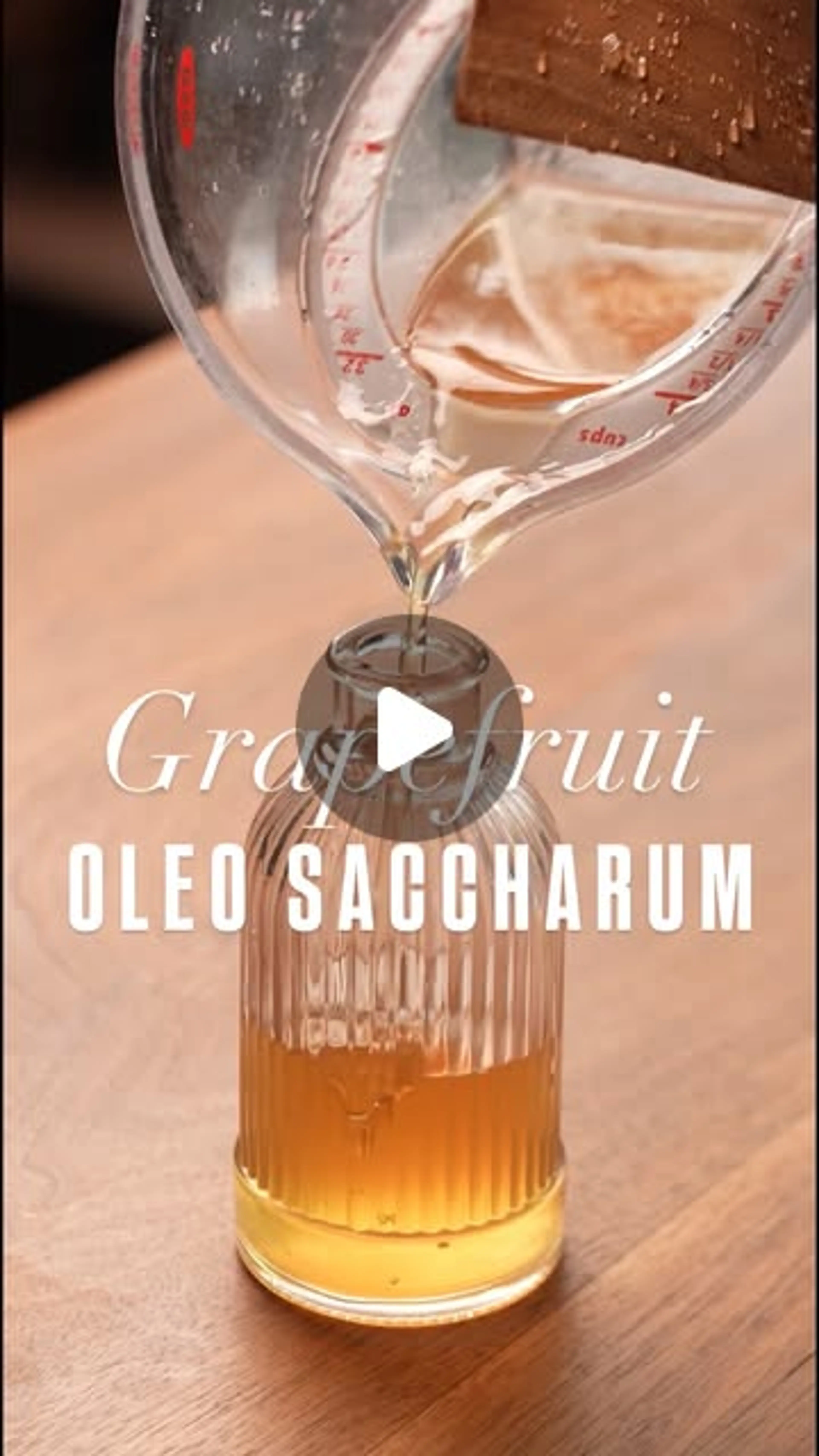 Grapefruit Oleo Saccharum