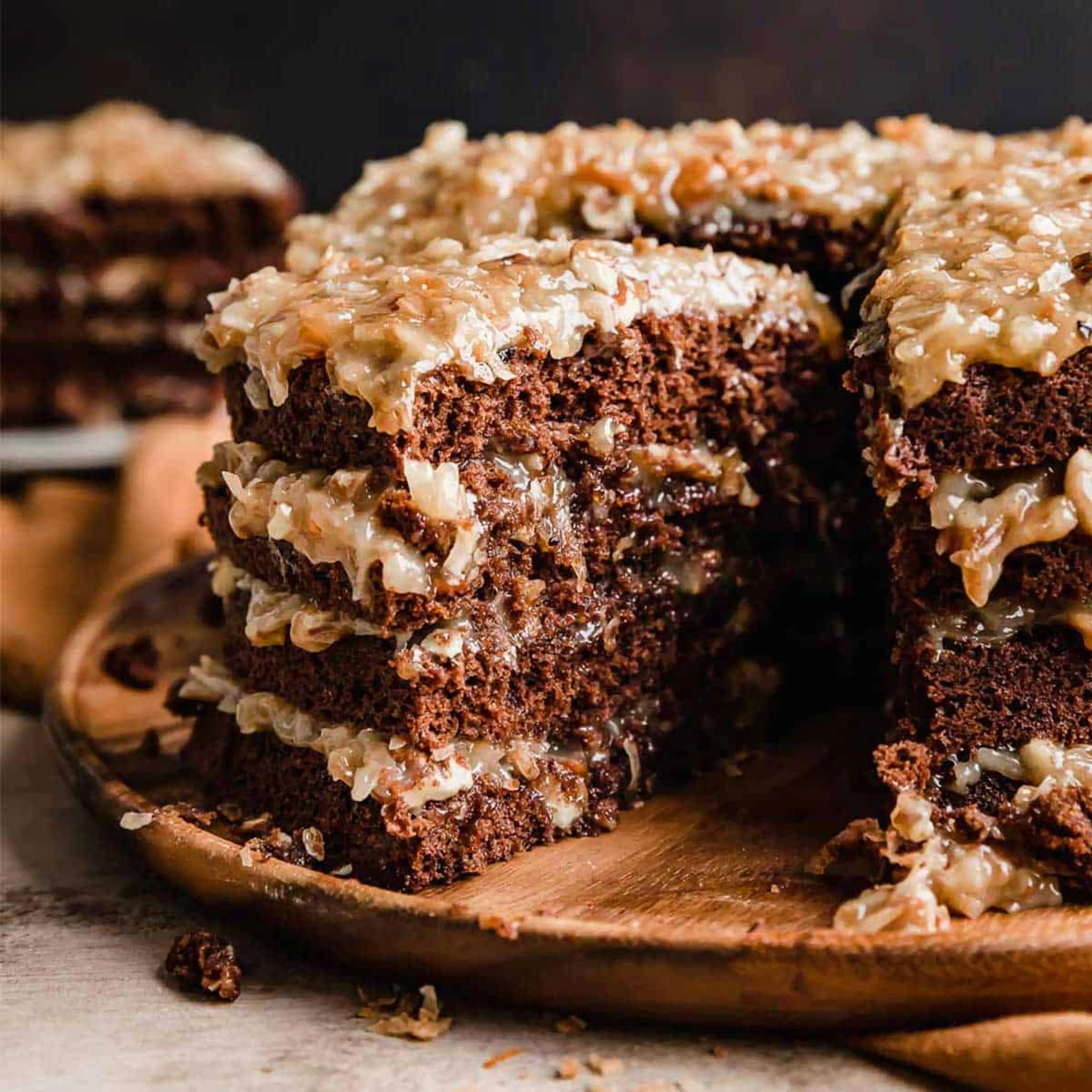 Traditional German Chocolate Cake
