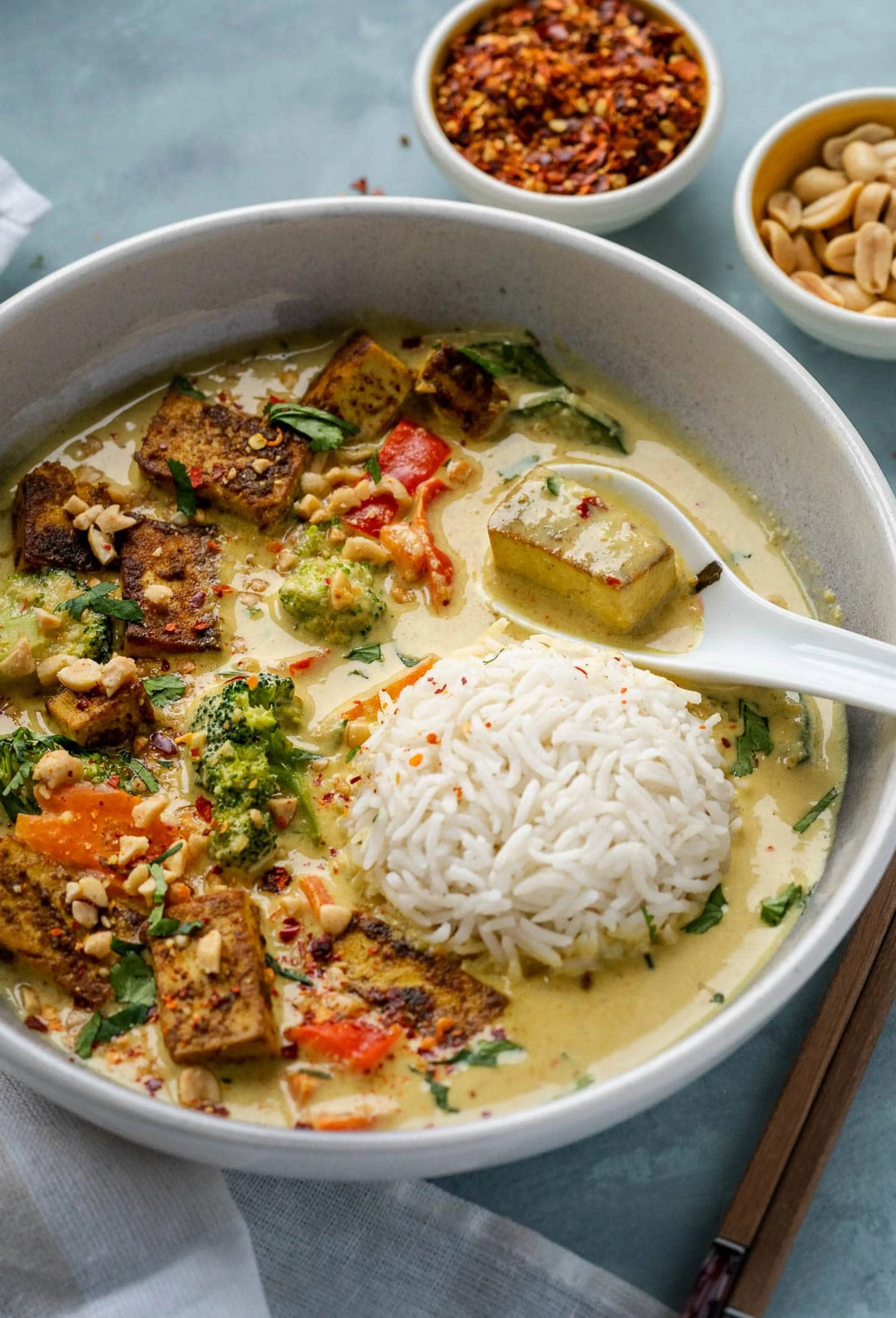 Vegan Thai Peanut Curry