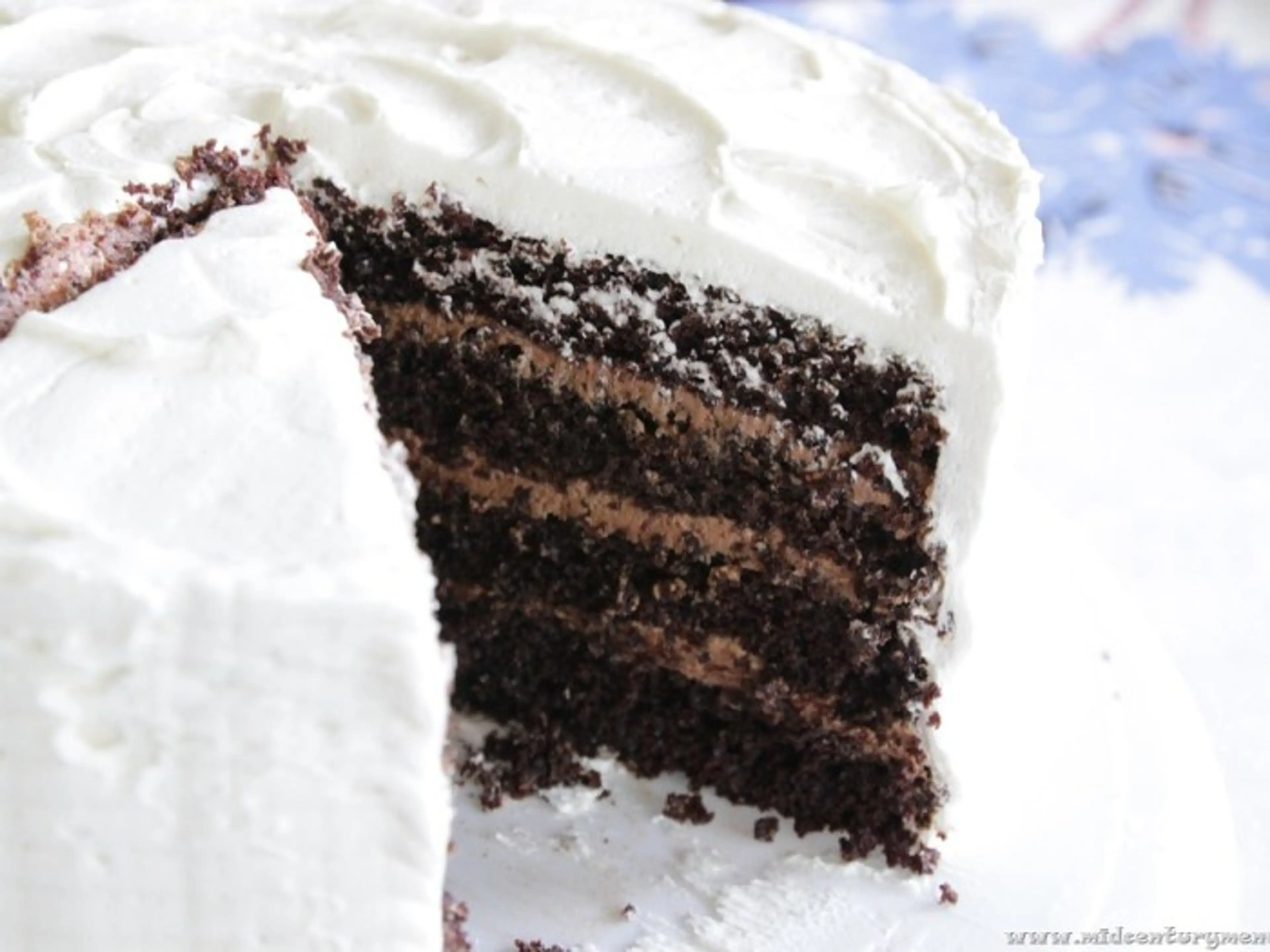 Black Magic Chocolate Cake