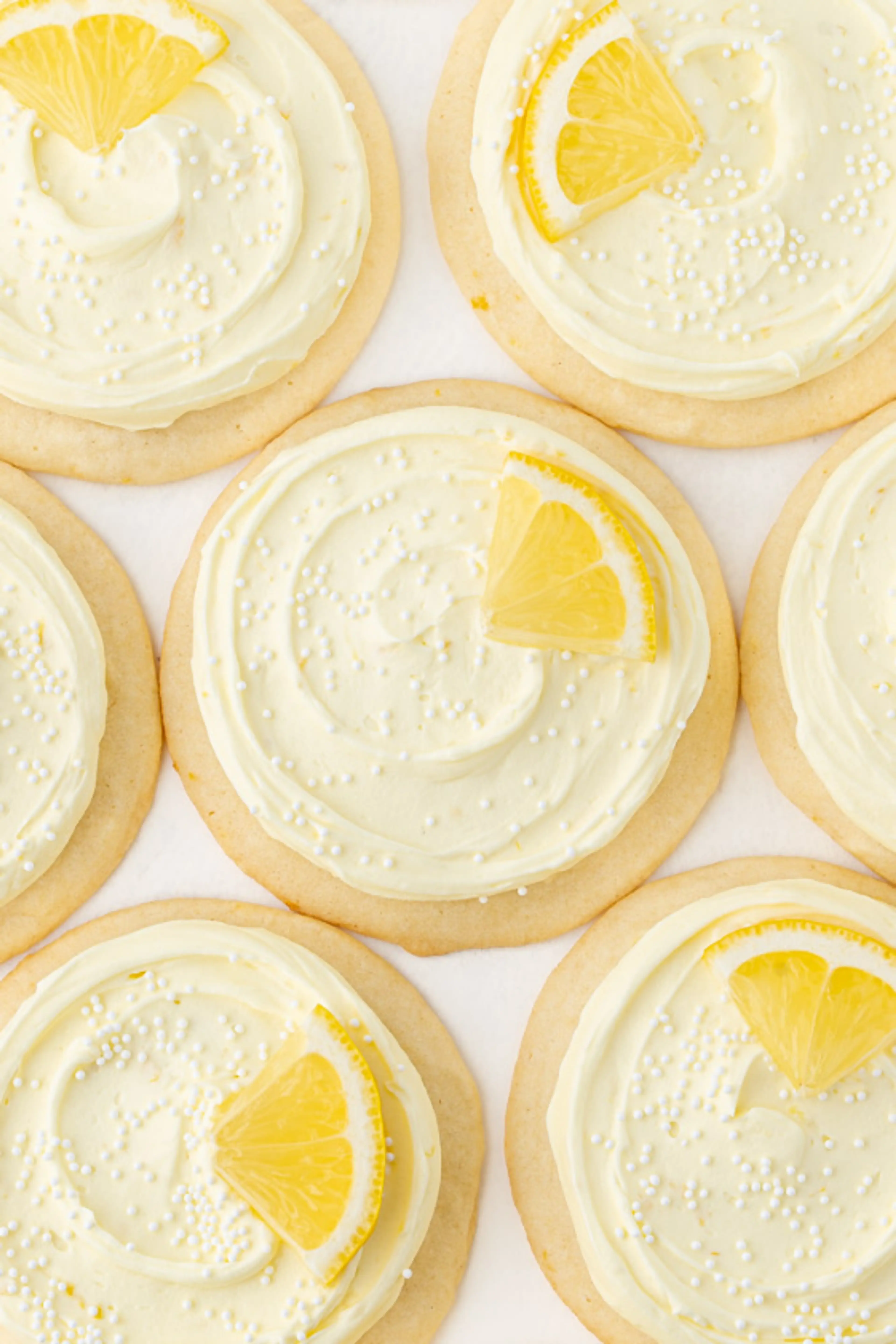 Frosted Lemon Cookies