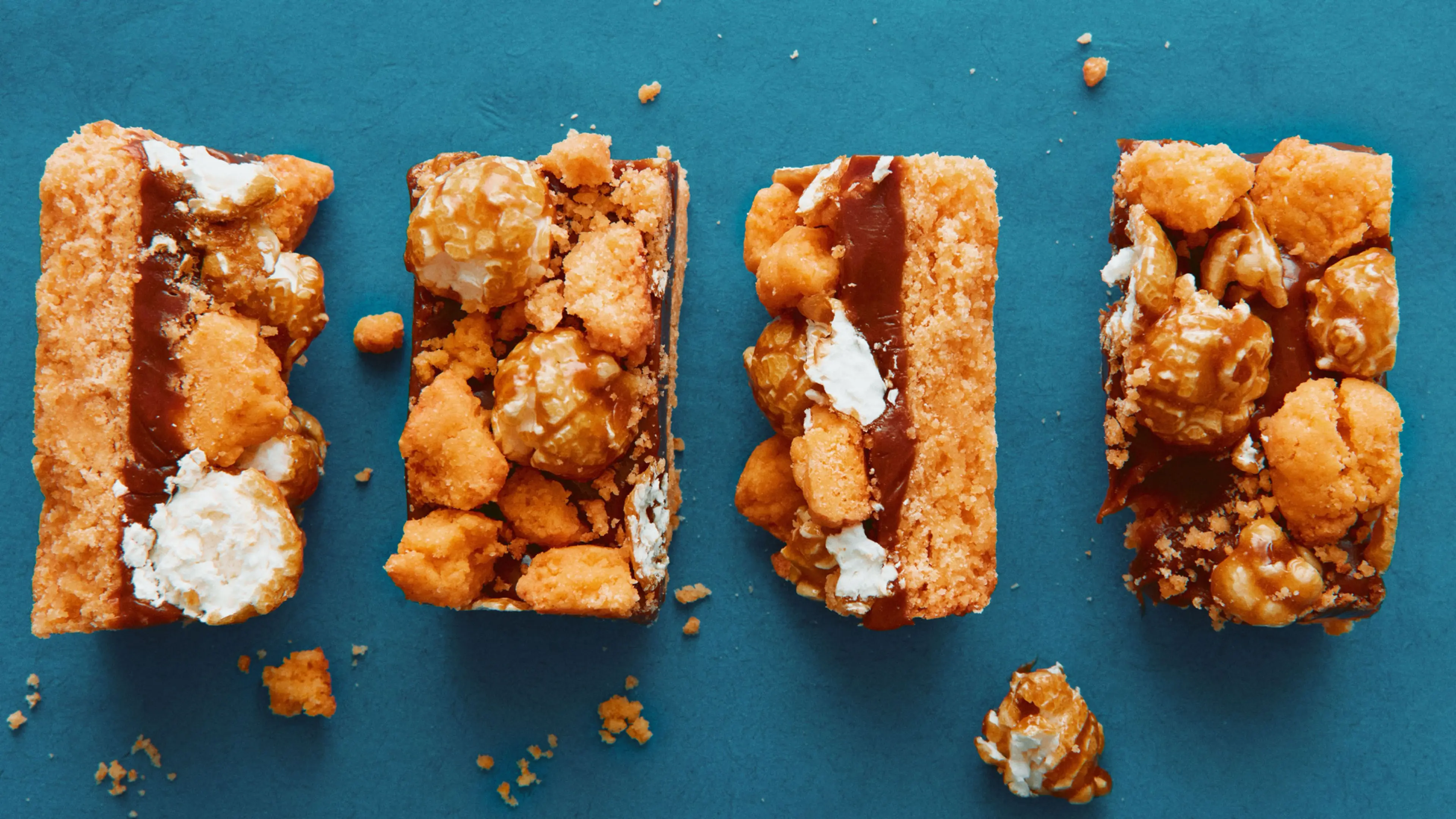 Cheddar Caramel Slices