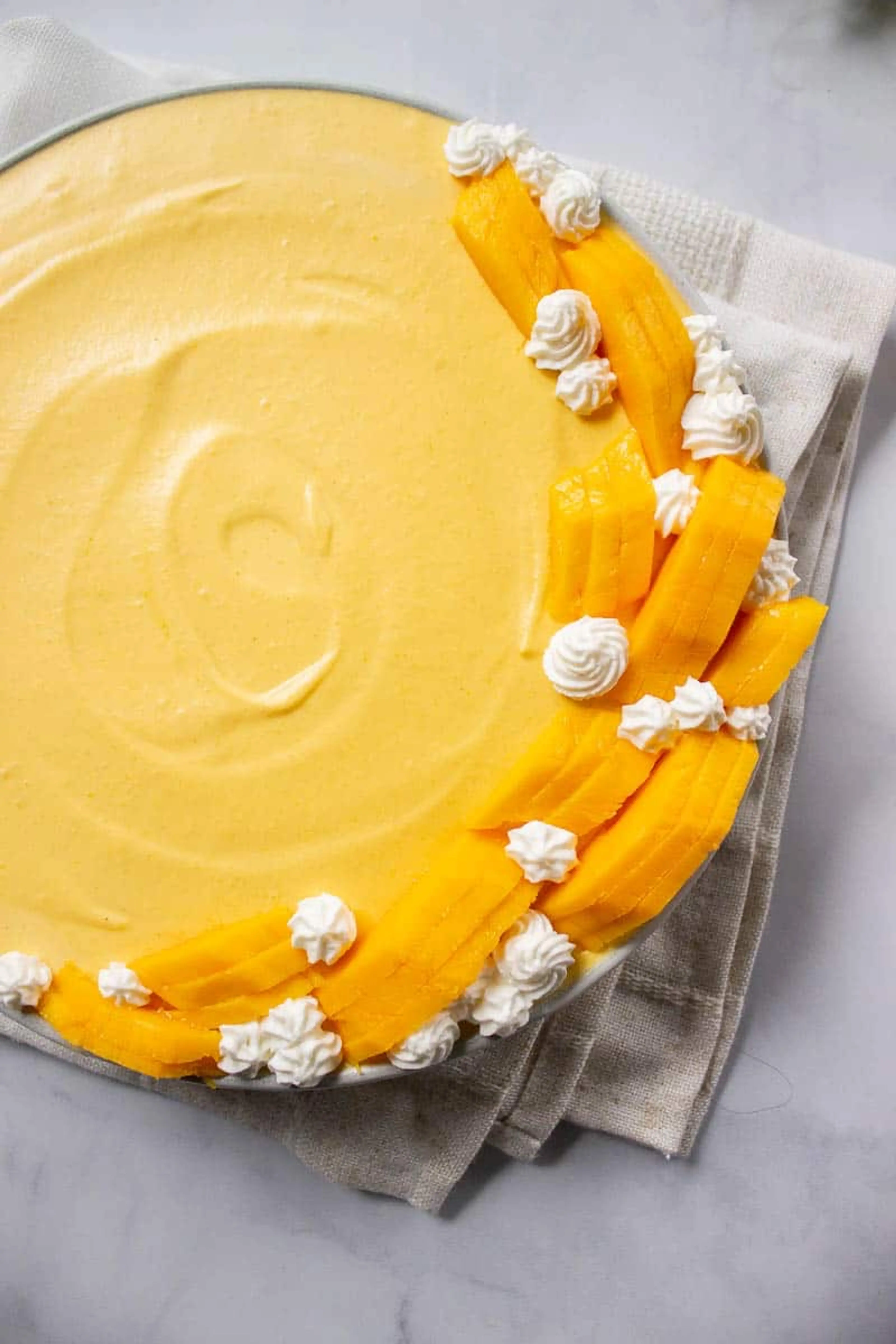 Easy Velvety Mango Mousse